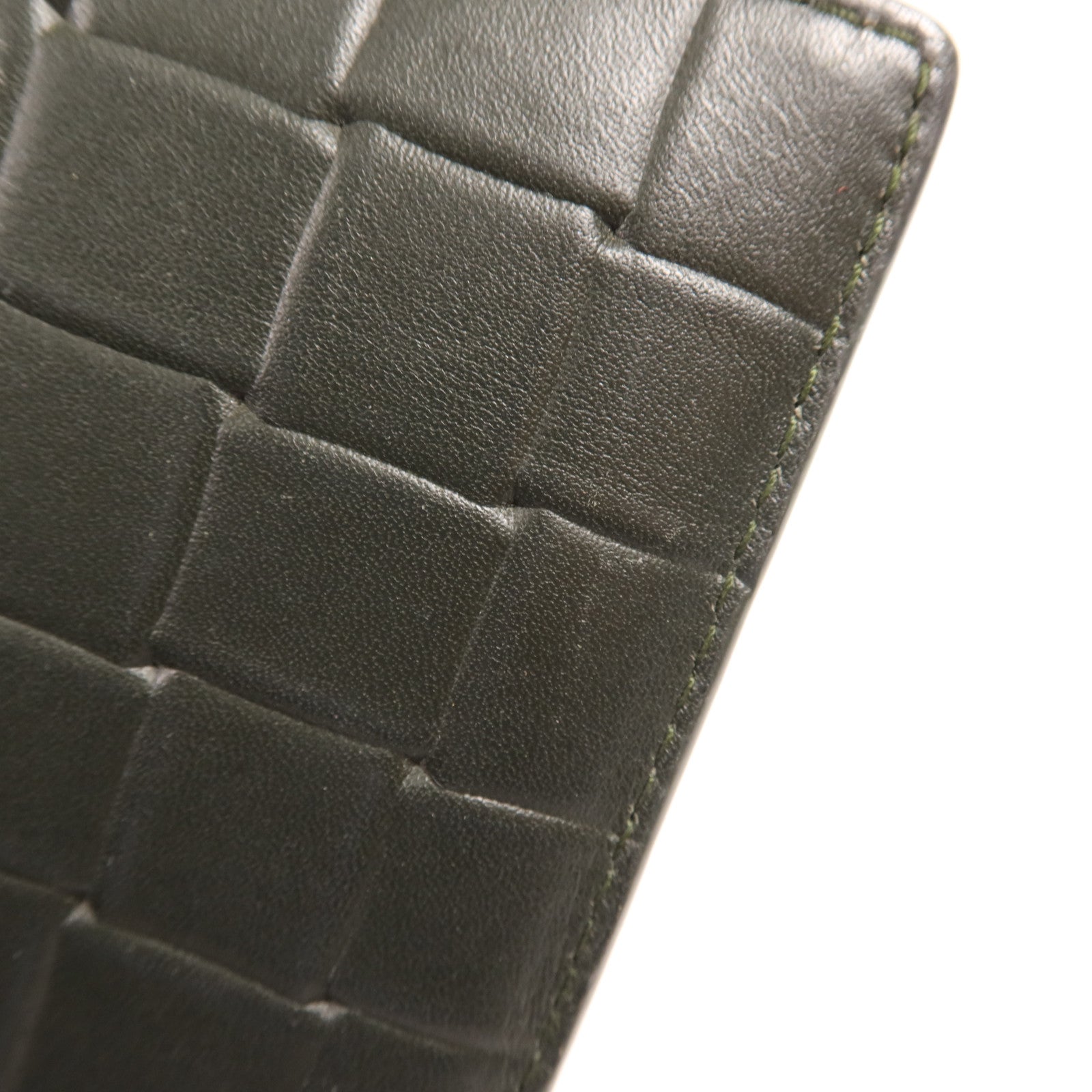 BOTTEGA VENETA 牛皮皮革Card Case銀扣卡片套