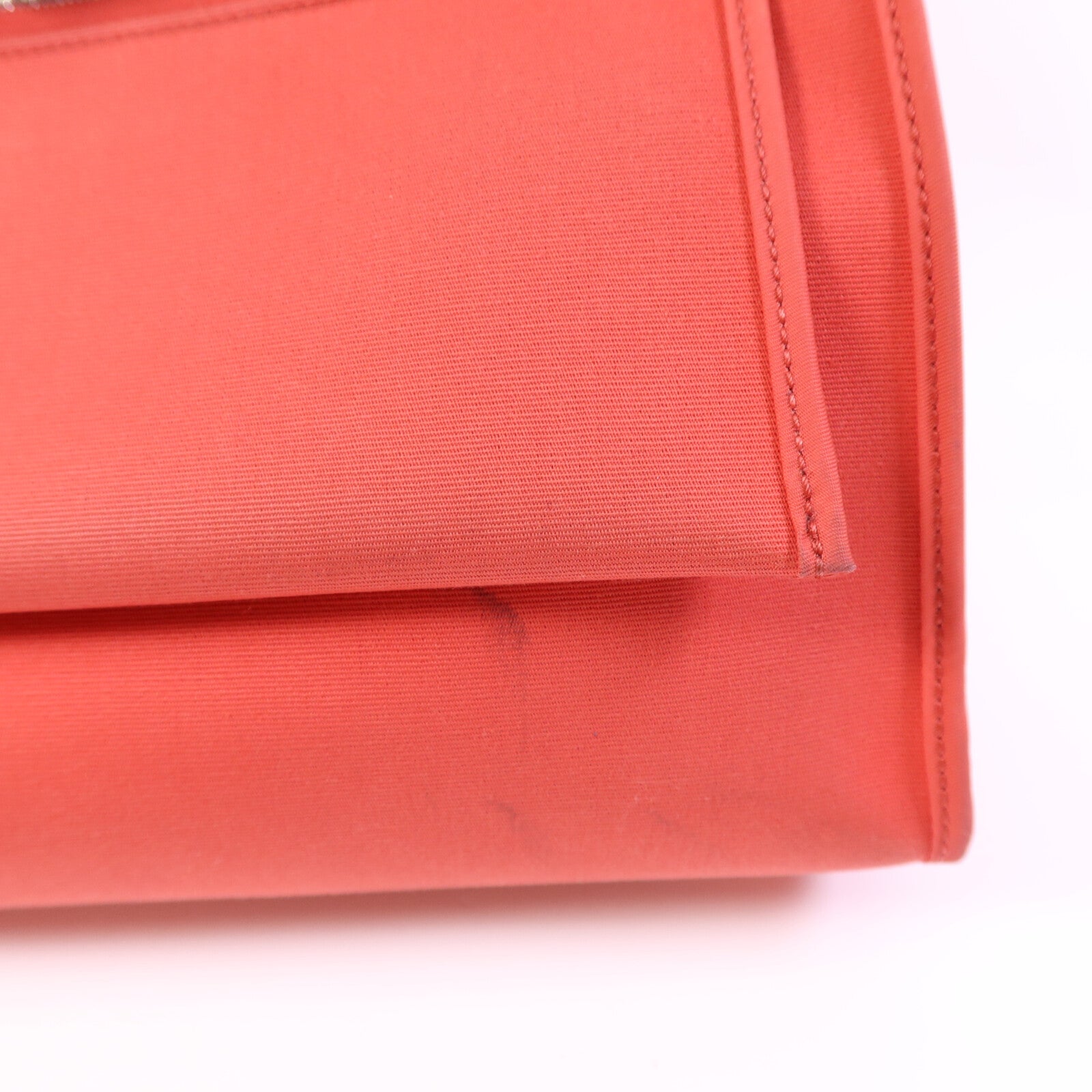 HERMES 帆布Herbag PM銀扣手挽肩背兩用袋Bougainvillea