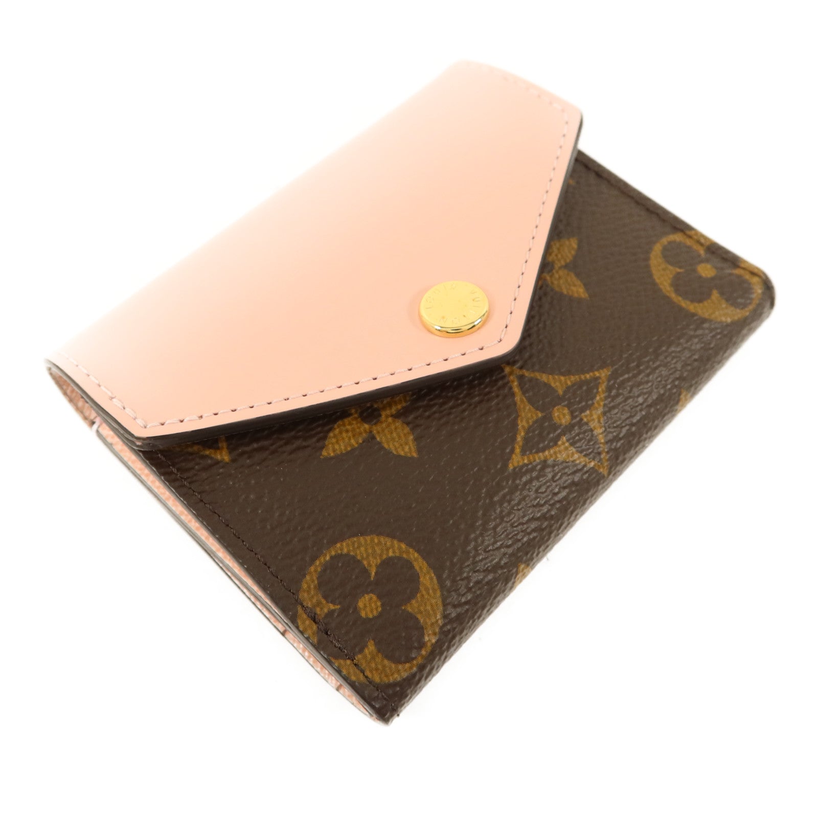 LOUIS VUITTON Monogram Zoe Wallet金扣錢包