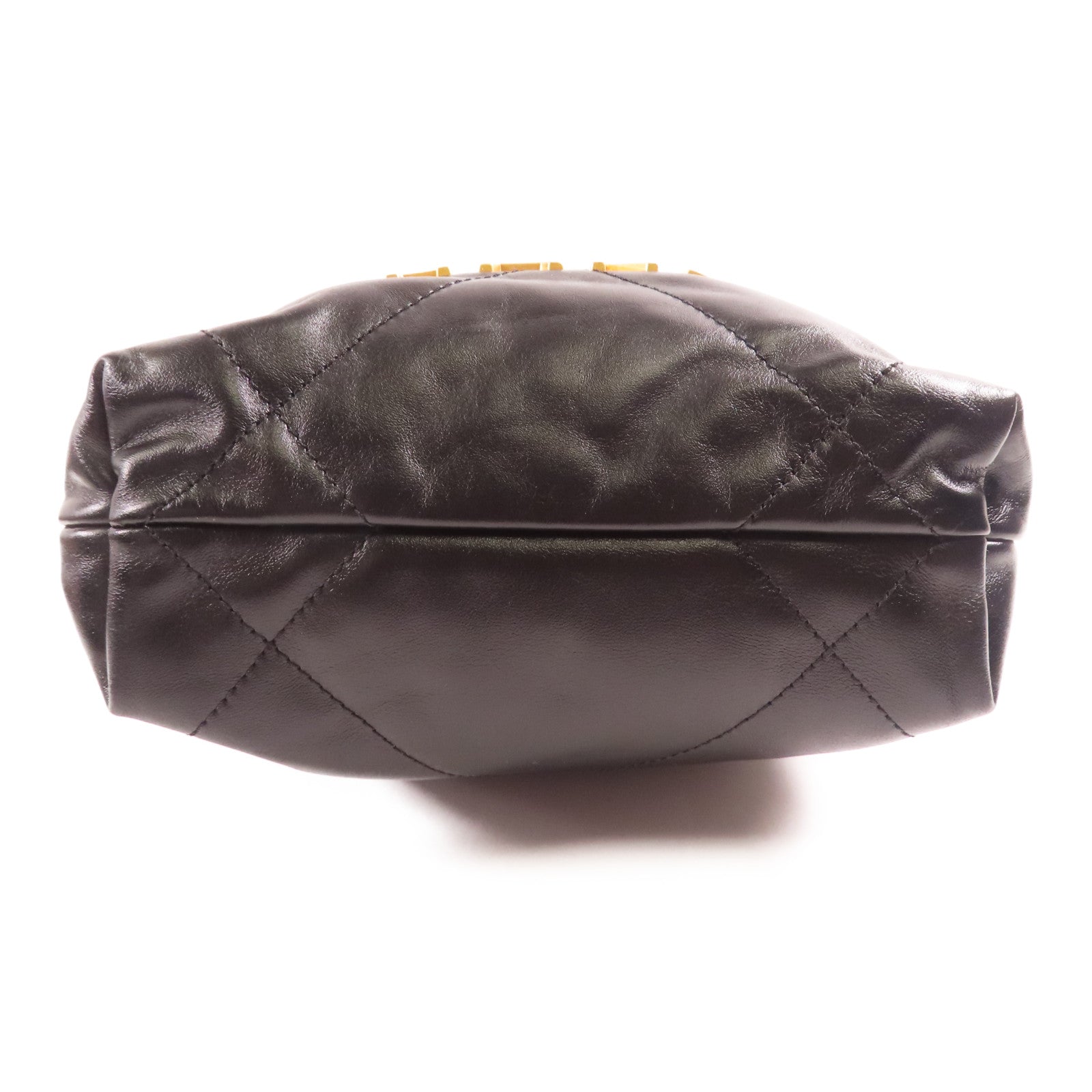 CHANEL 羊皮皮革Chanel 22 Mini金扣手挽肩背兩用袋
