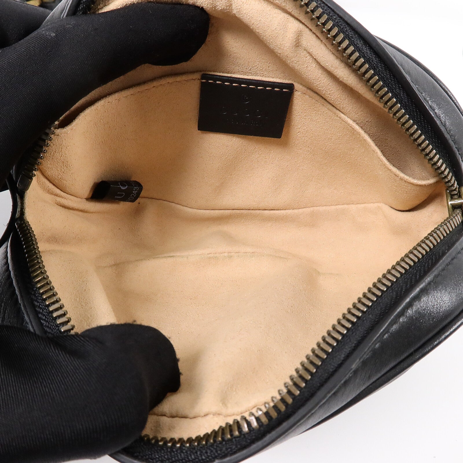 GUCCI 牛皮皮革GG Marmont Waist Bag腰包