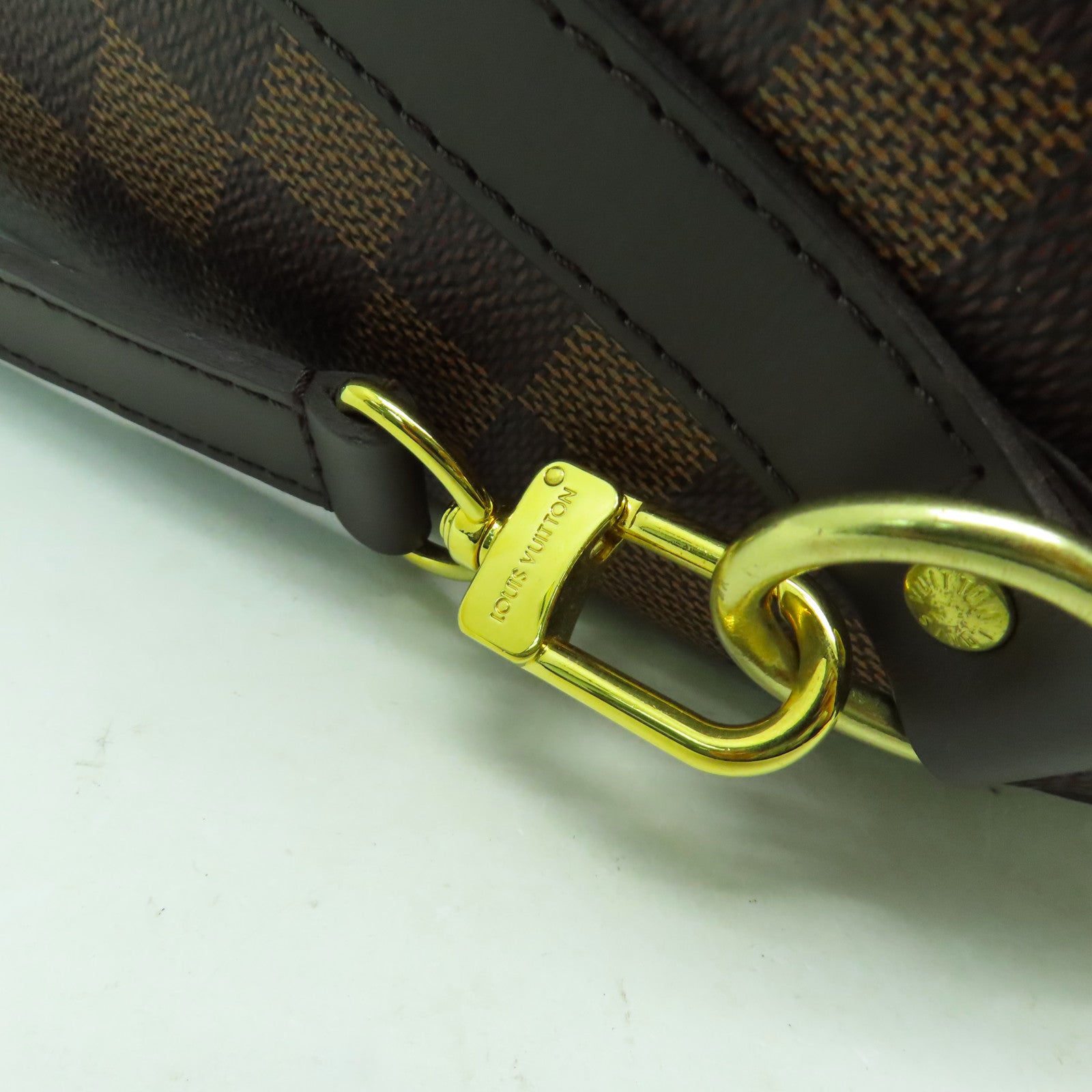 LOUIS VUITTON 【激減優惠】Damier Speedy 35金扣手挽袋啡色