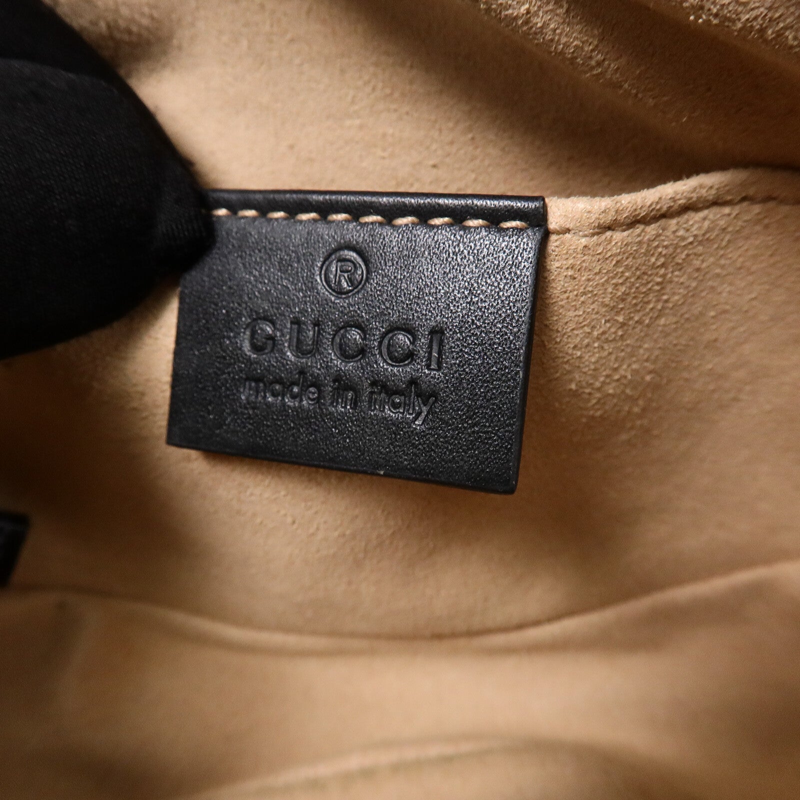 GUCCI 牛皮皮革GG Marmont Waist Bag腰包