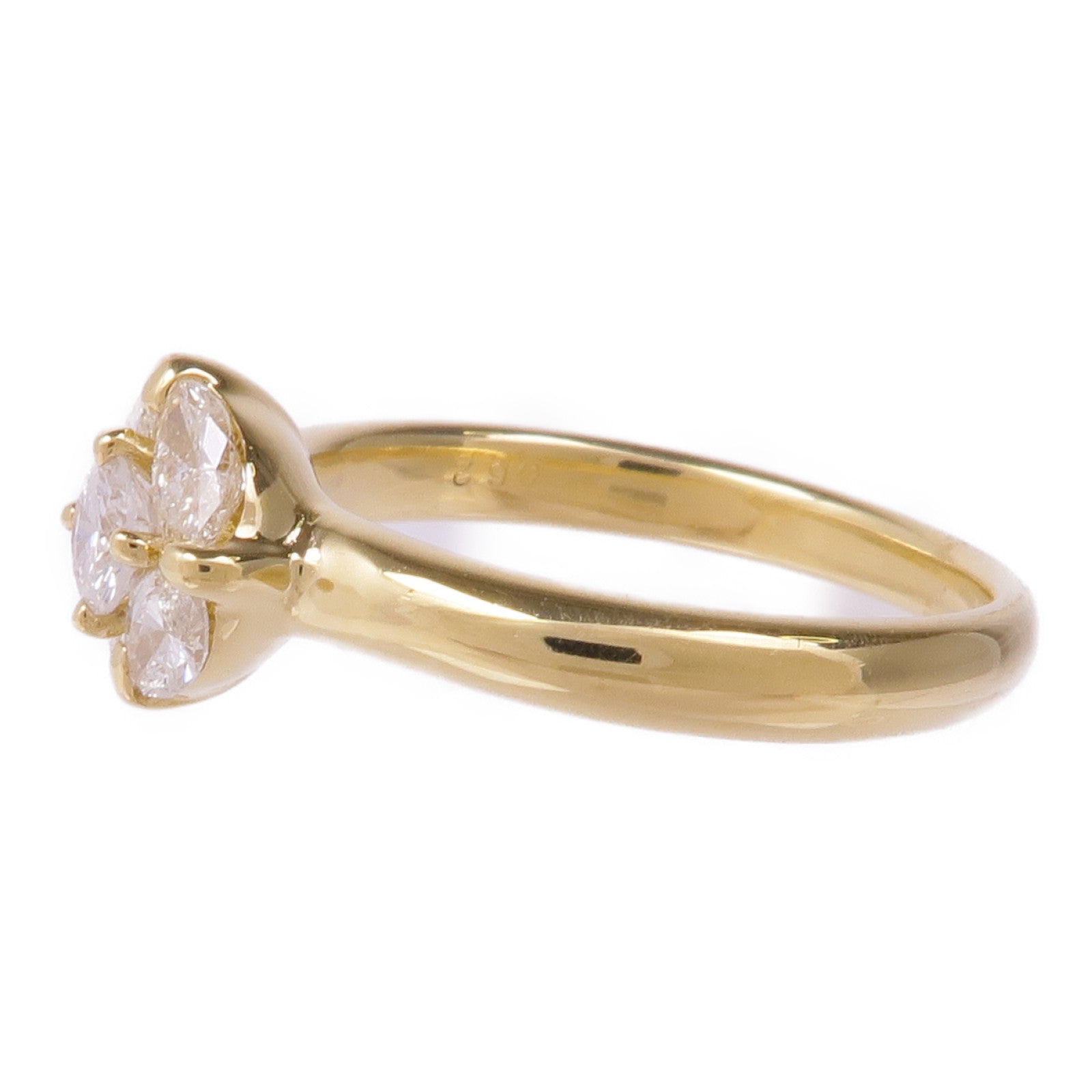 JEWELRY 18K黃金Diamond Ring鑽石戒指US#5.75