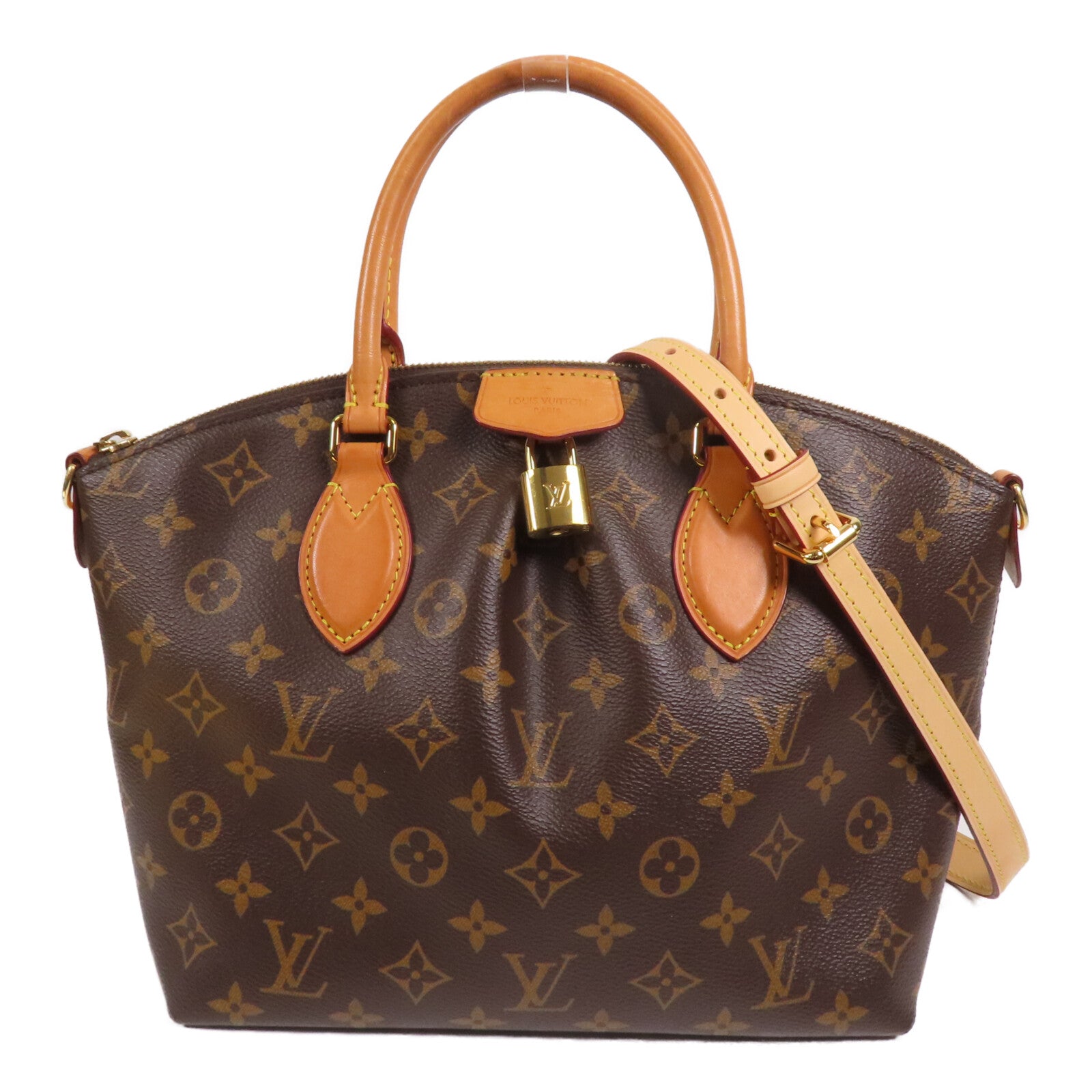 LOUIS VUITTON Monogram Boetie金扣手挽肩背兩用袋