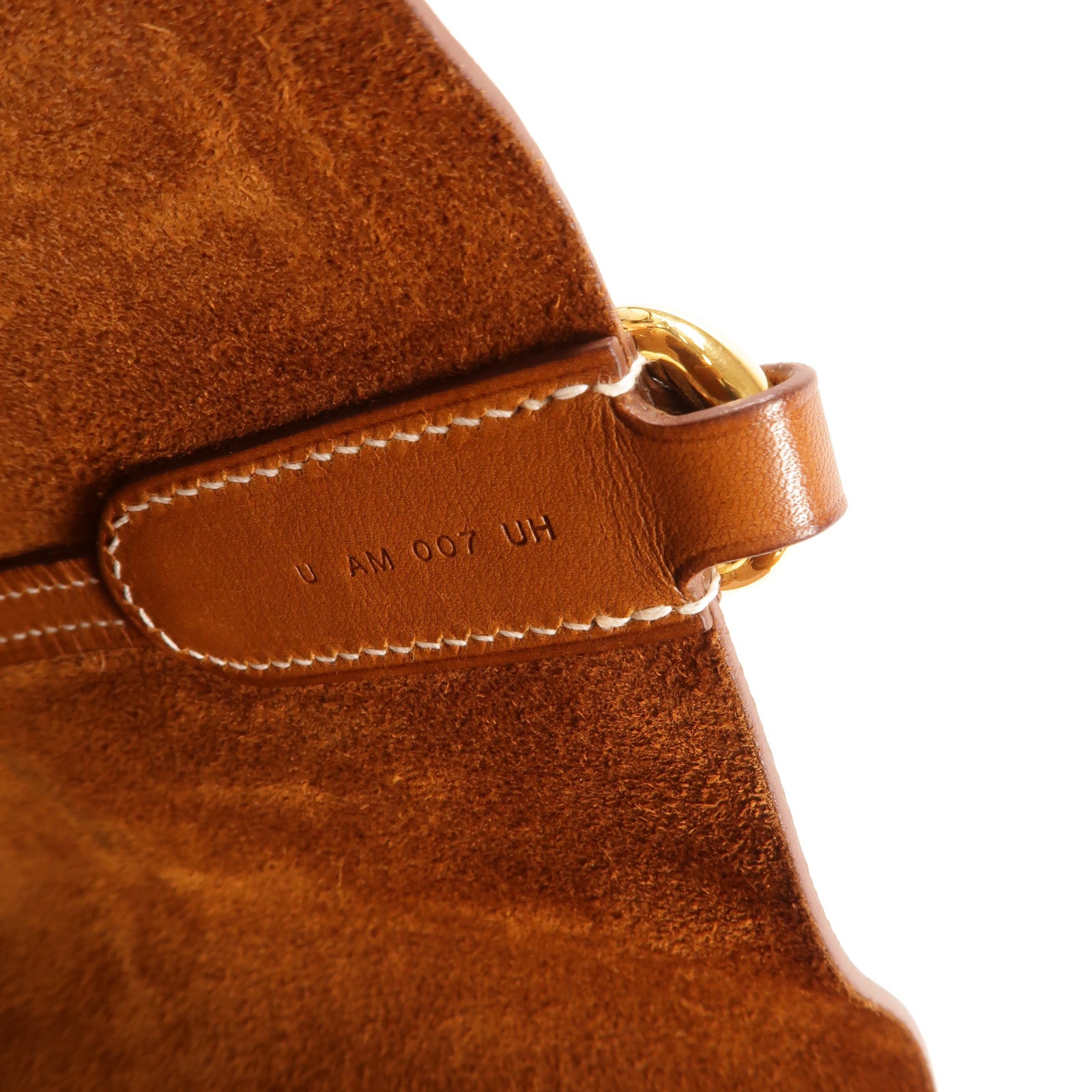 HERMES Barenia皮革In The Loop 23手挽袋Fauve