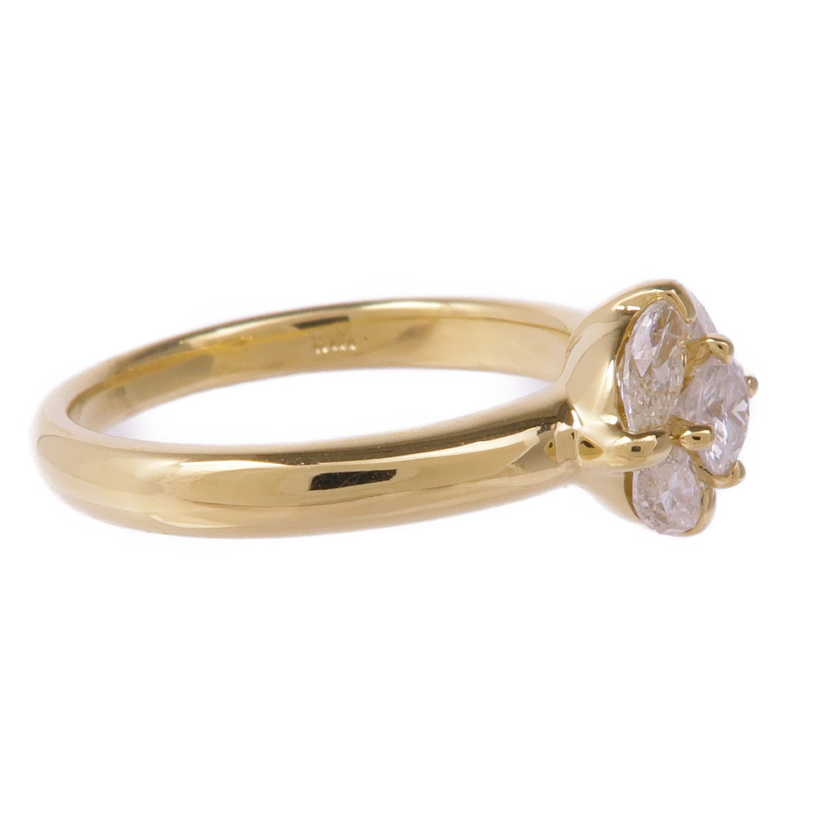 JEWELRY 18K黃金Diamond Ring鑽石戒指US#5.75