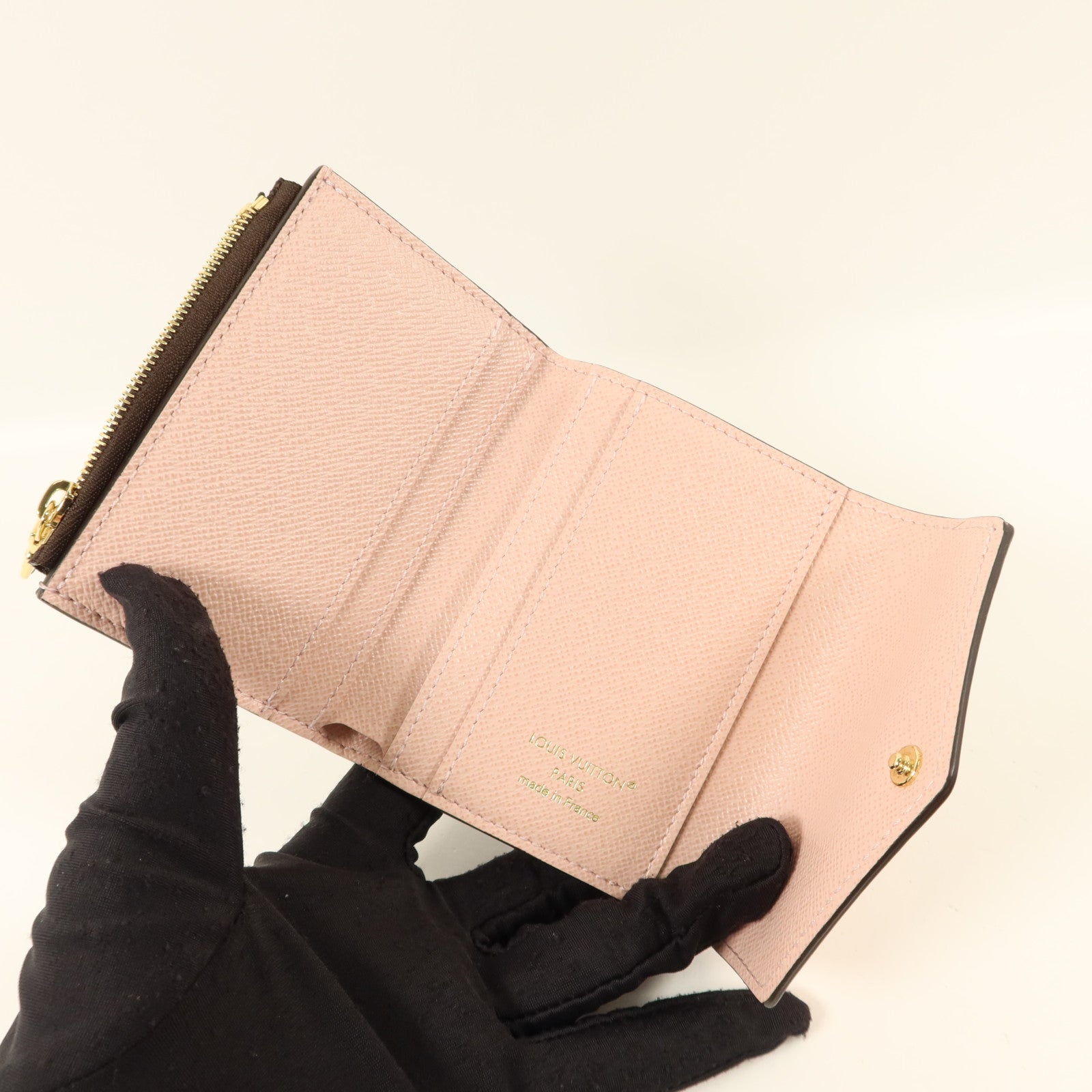 LOUIS VUITTON Monogram Zoe Wallet金扣錢包