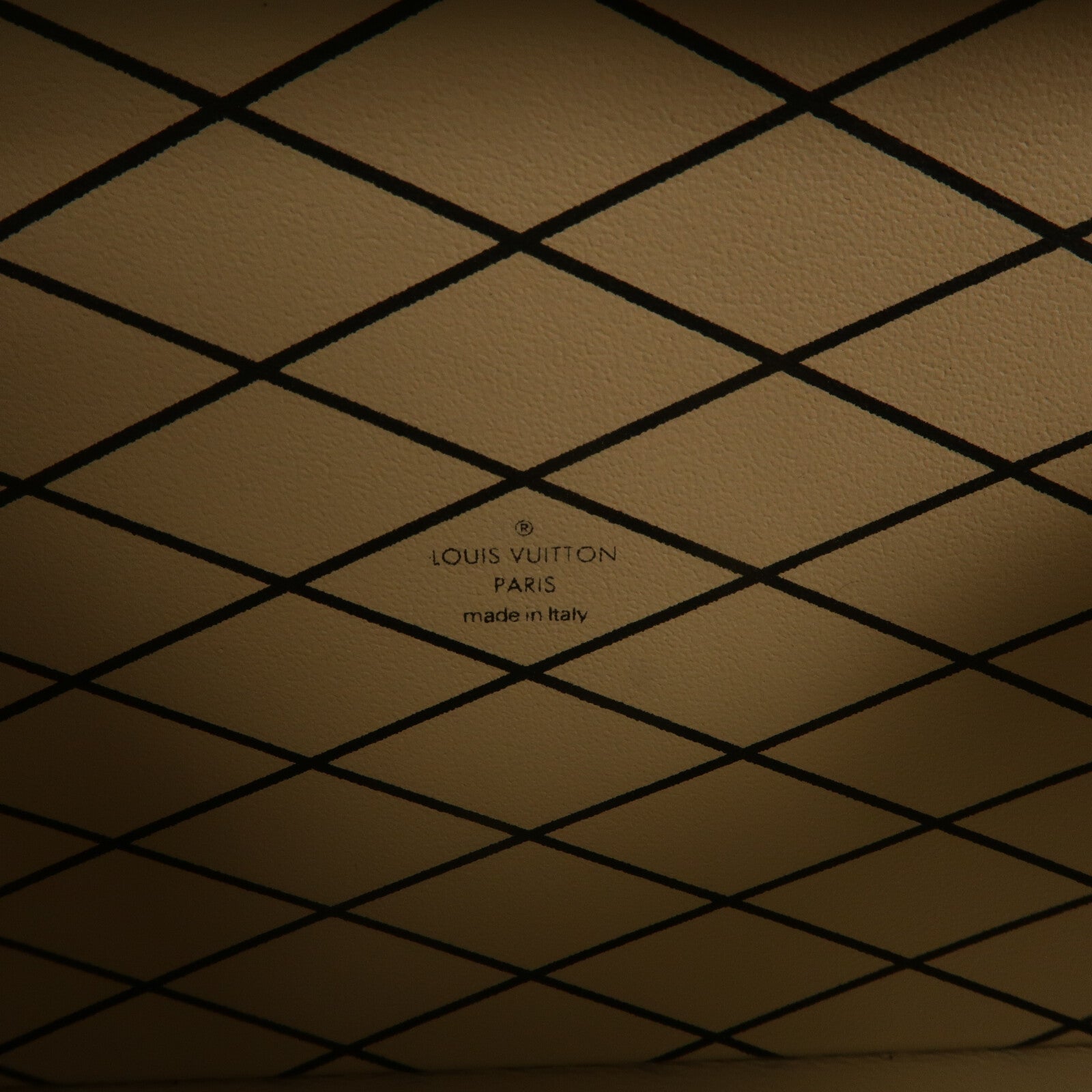 LOUIS VUITTON Monogram Nanogram Petit Malle肩背袋