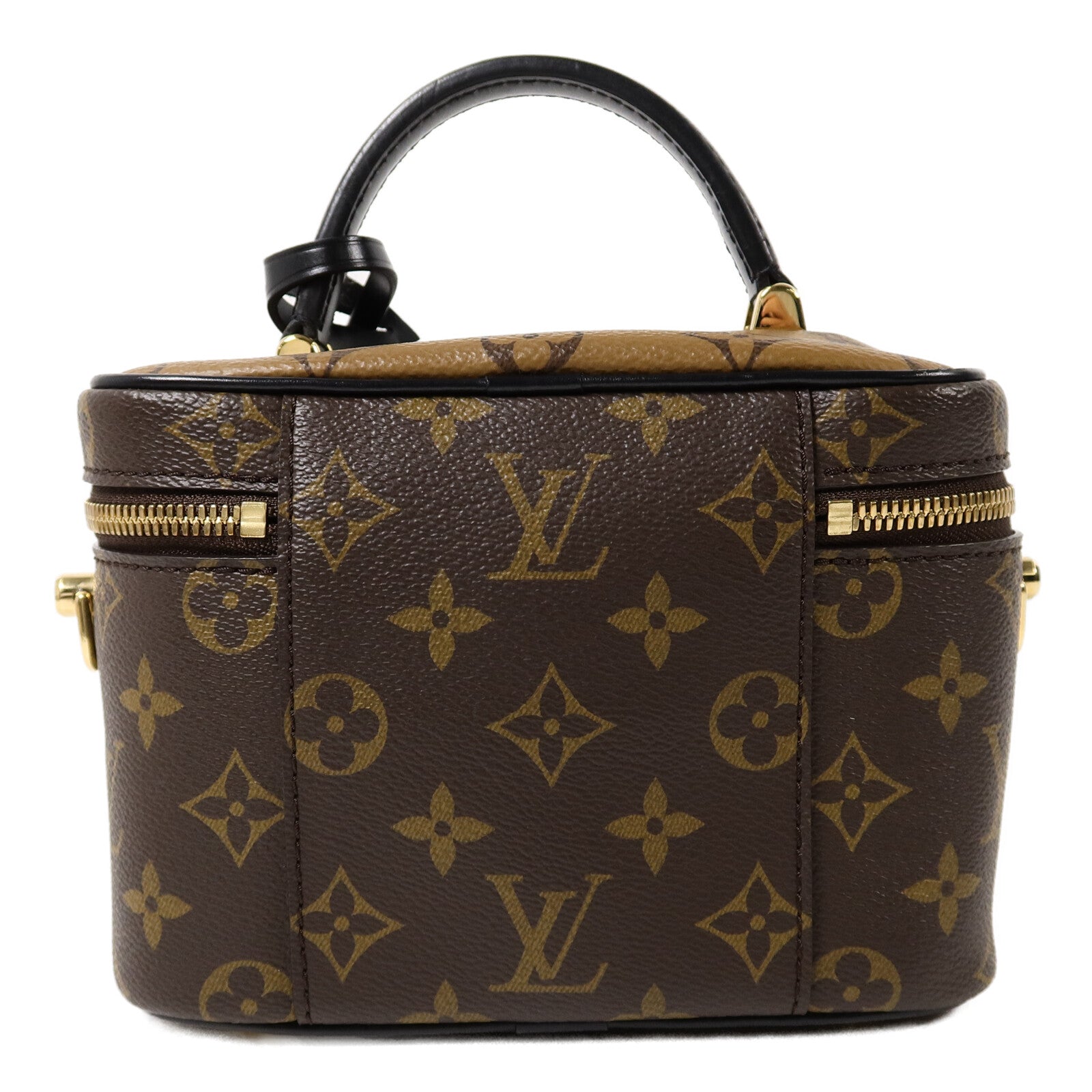 LOUIS VUITTON Monogram Reverse Vanity PM手挽肩背兩用袋