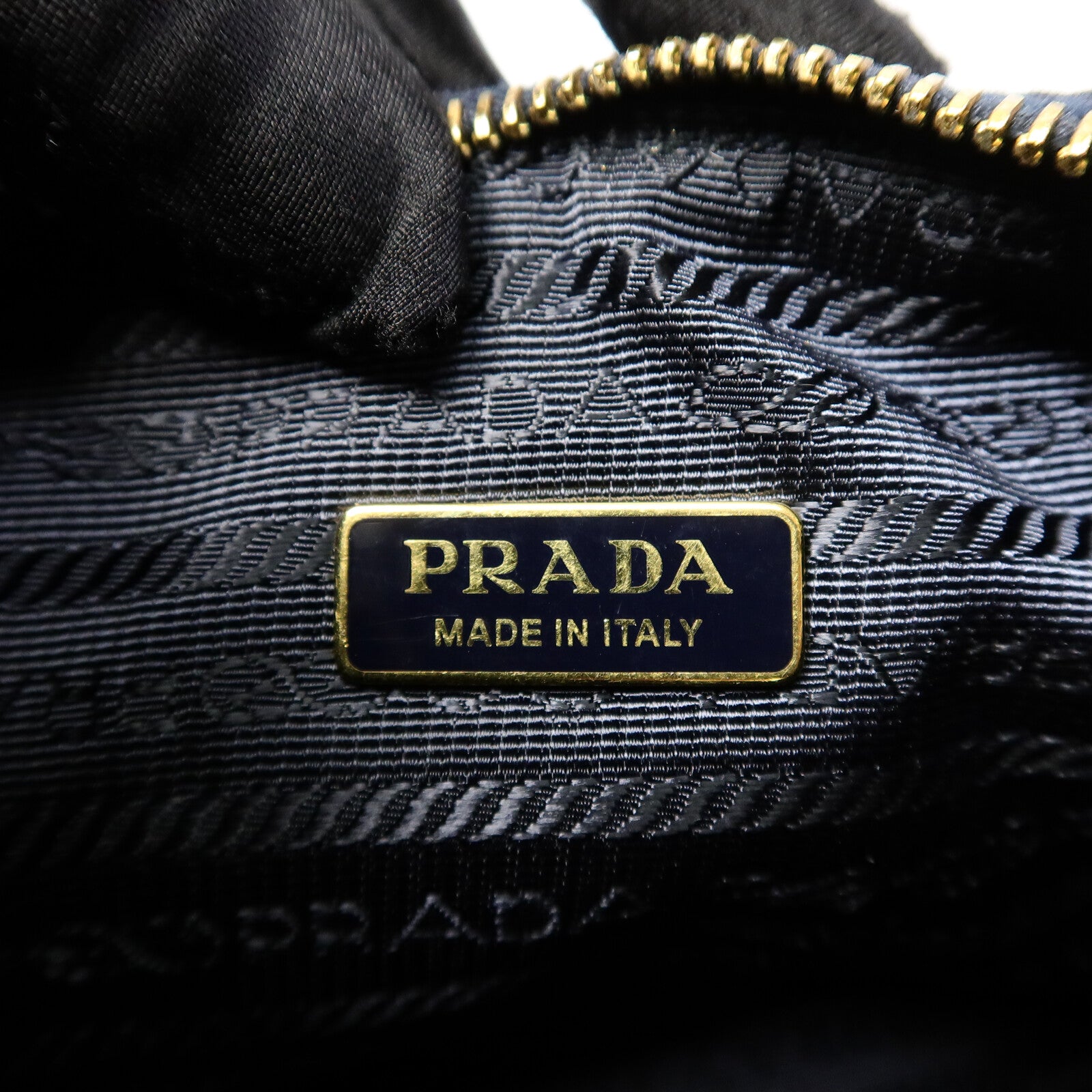 PRADA 尼龍Chaine Re-Nylon Mini手挽肩背兩用袋