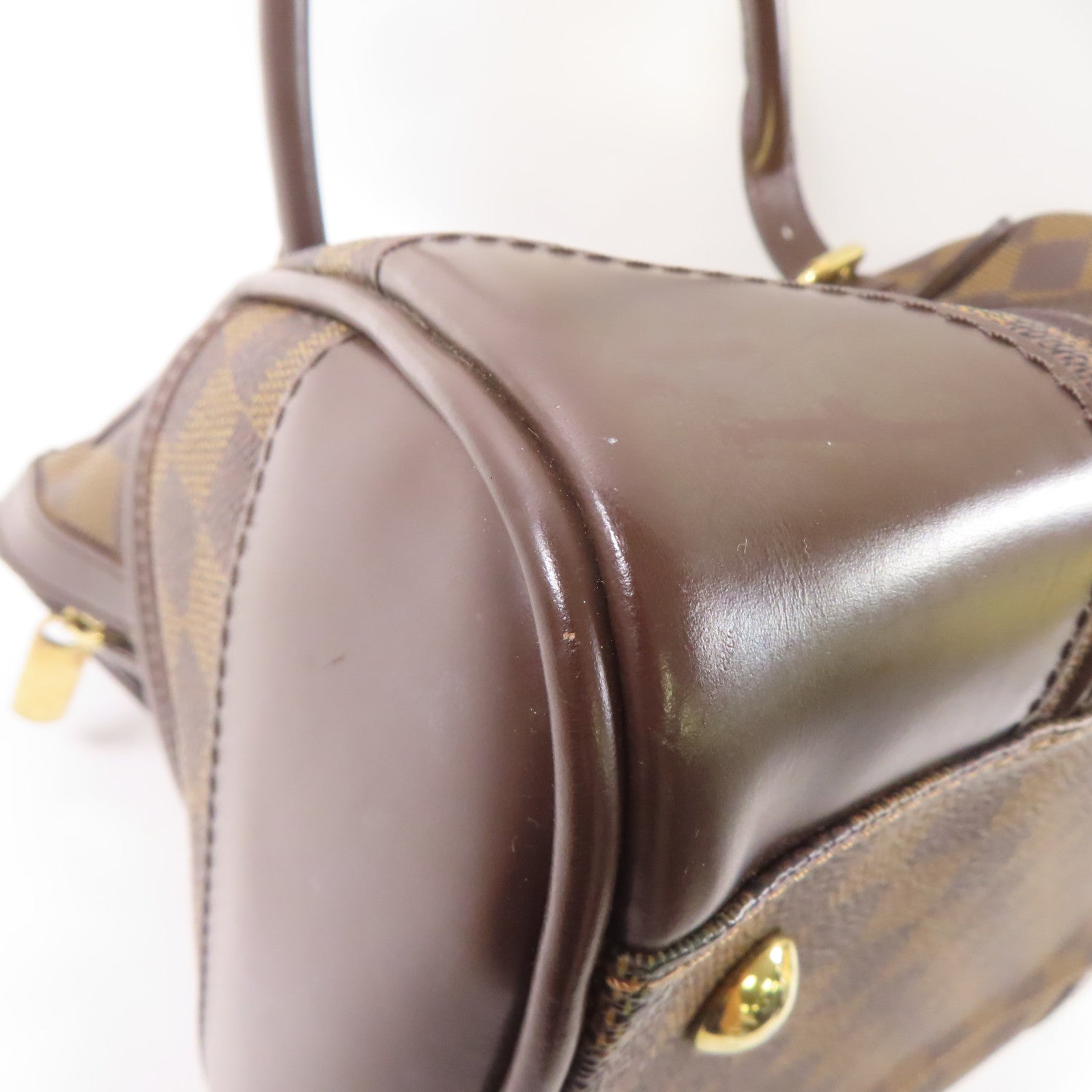 LOUIS VUITTON LV GHW Berkeley Handbag N52000 Damier Brown