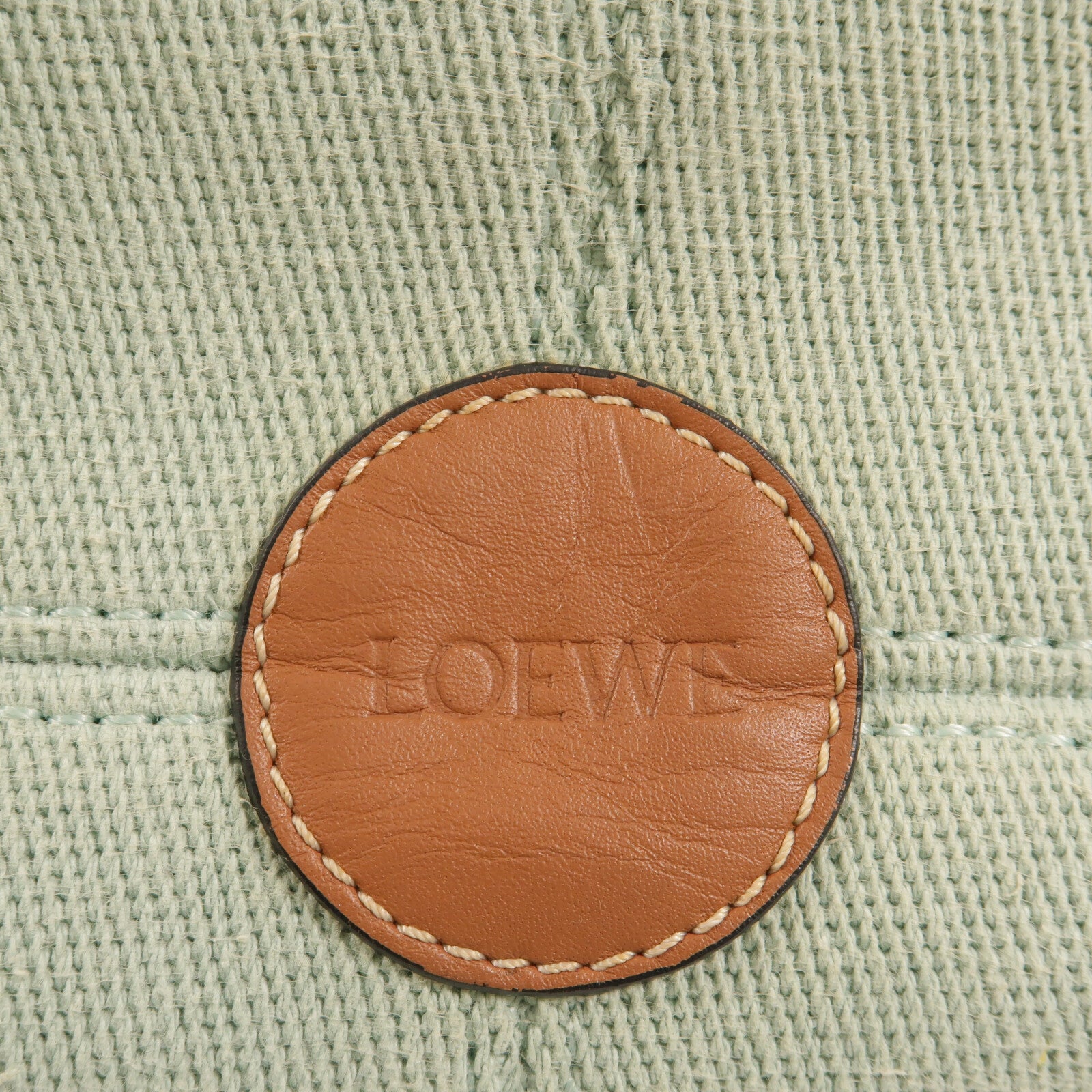 LOEWE 帆布Cushion Tote手挽袋