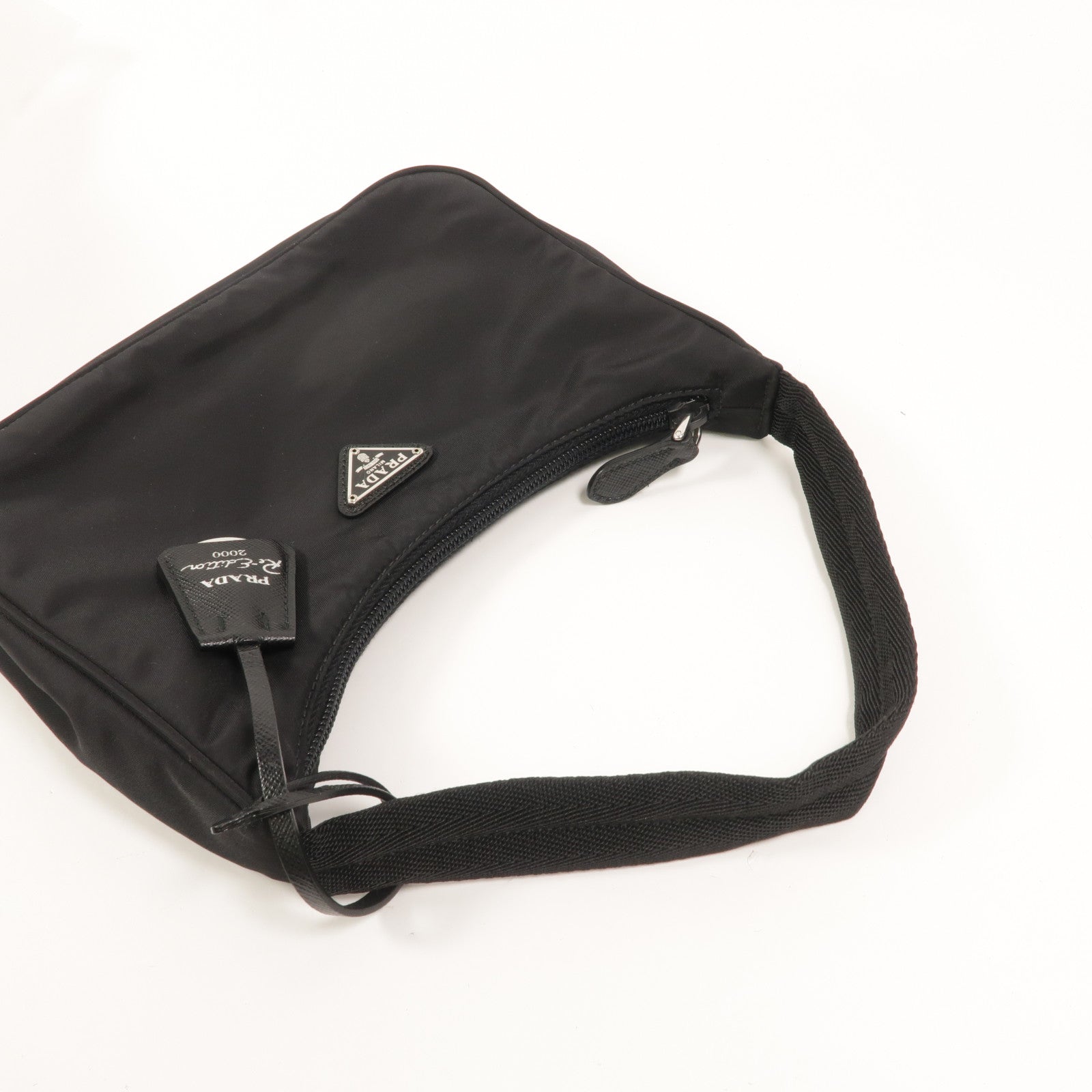 PRADA 尼龍Hobo (Re-Edition 2000)肩背袋