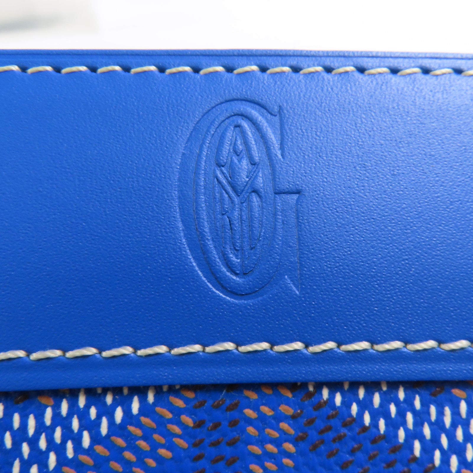 GOYARD 塗層帆布Matignon GM銀扣長錢包