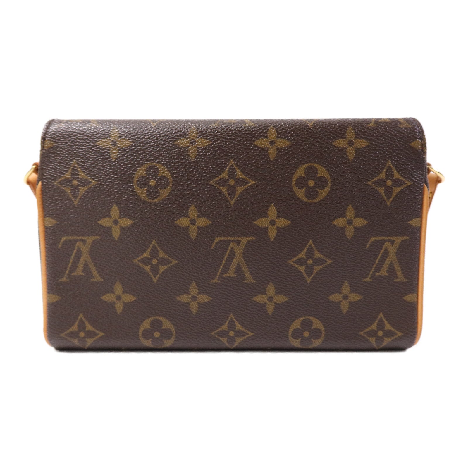 LOUIS VUITTON Monogram Recital Handbag金扣肩背袋