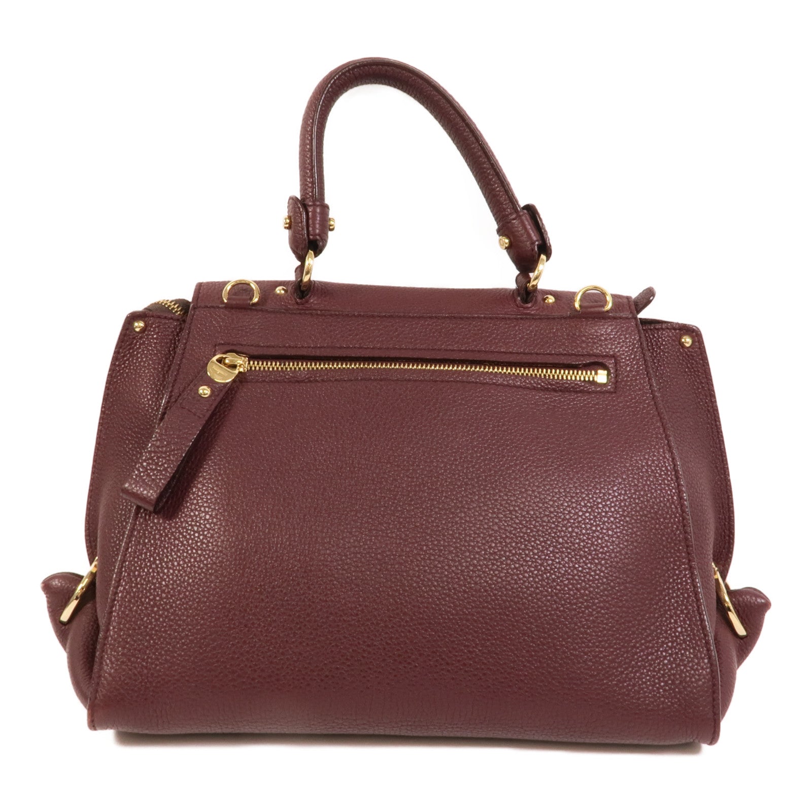 Salvatore Ferragamo 牛皮皮革Sofia Gancini手挽袋