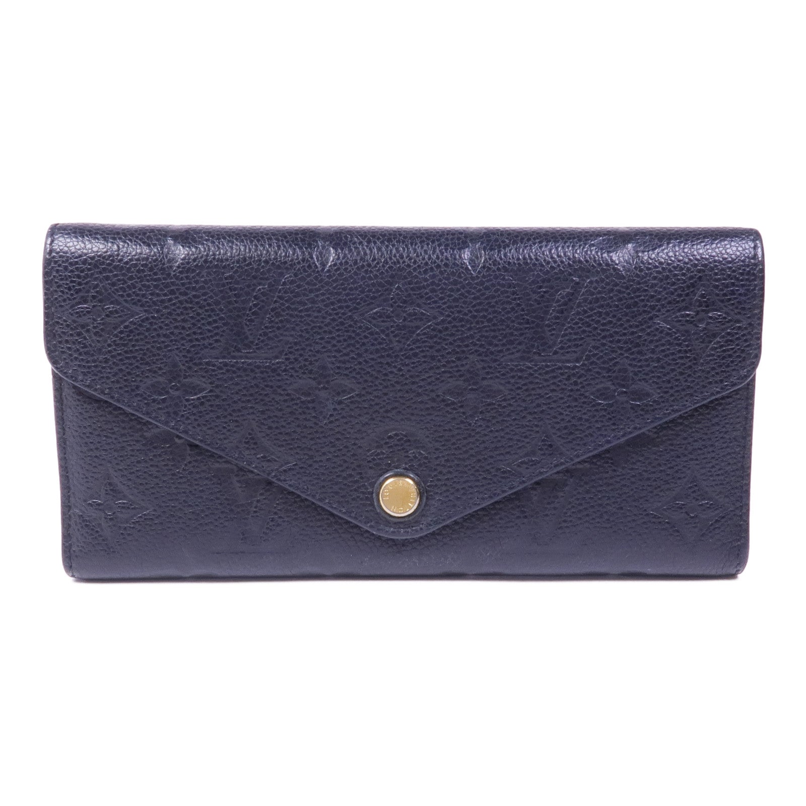 LOUIS VUITTON Monogram Empreinte Long Wallet金扣長錢包