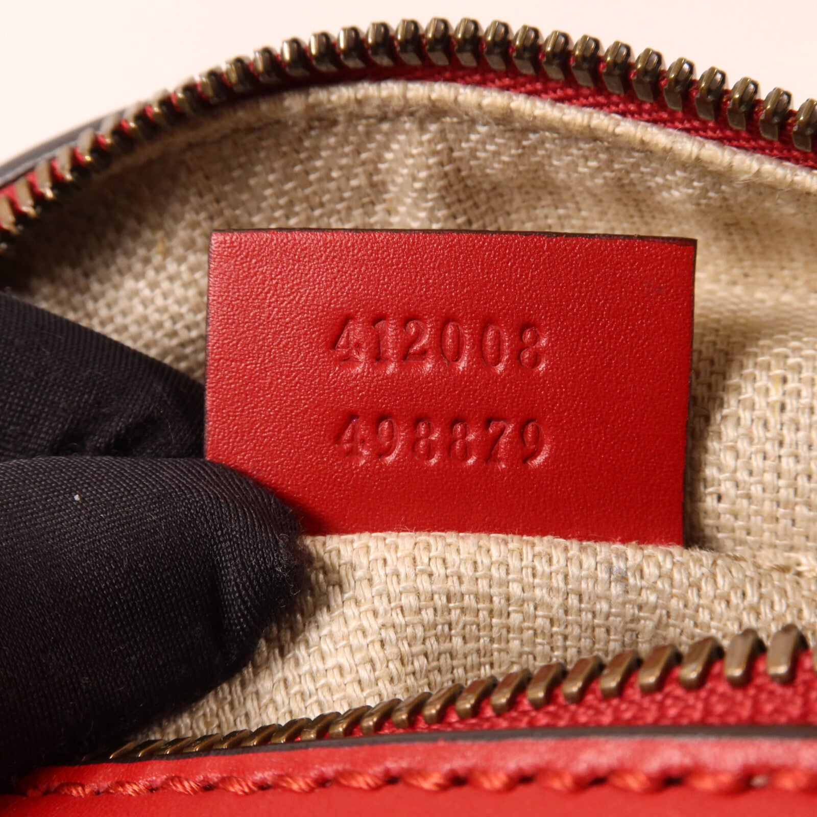 GUCCI 牛皮皮革Web Sherry Line Bee肩背袋