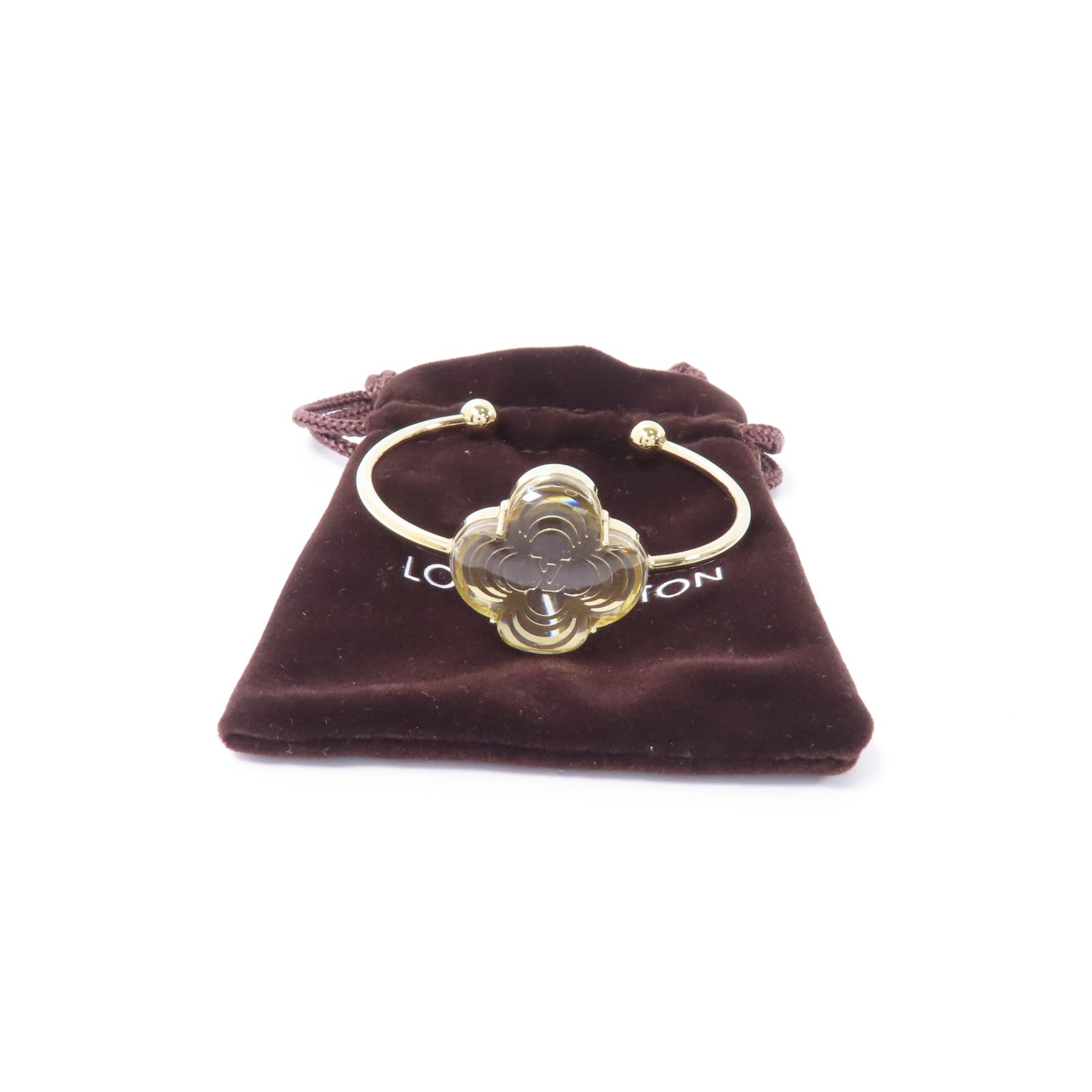 LOUIS VUITTON 金屬/PVC Bracelet/Bangle手鐲金色