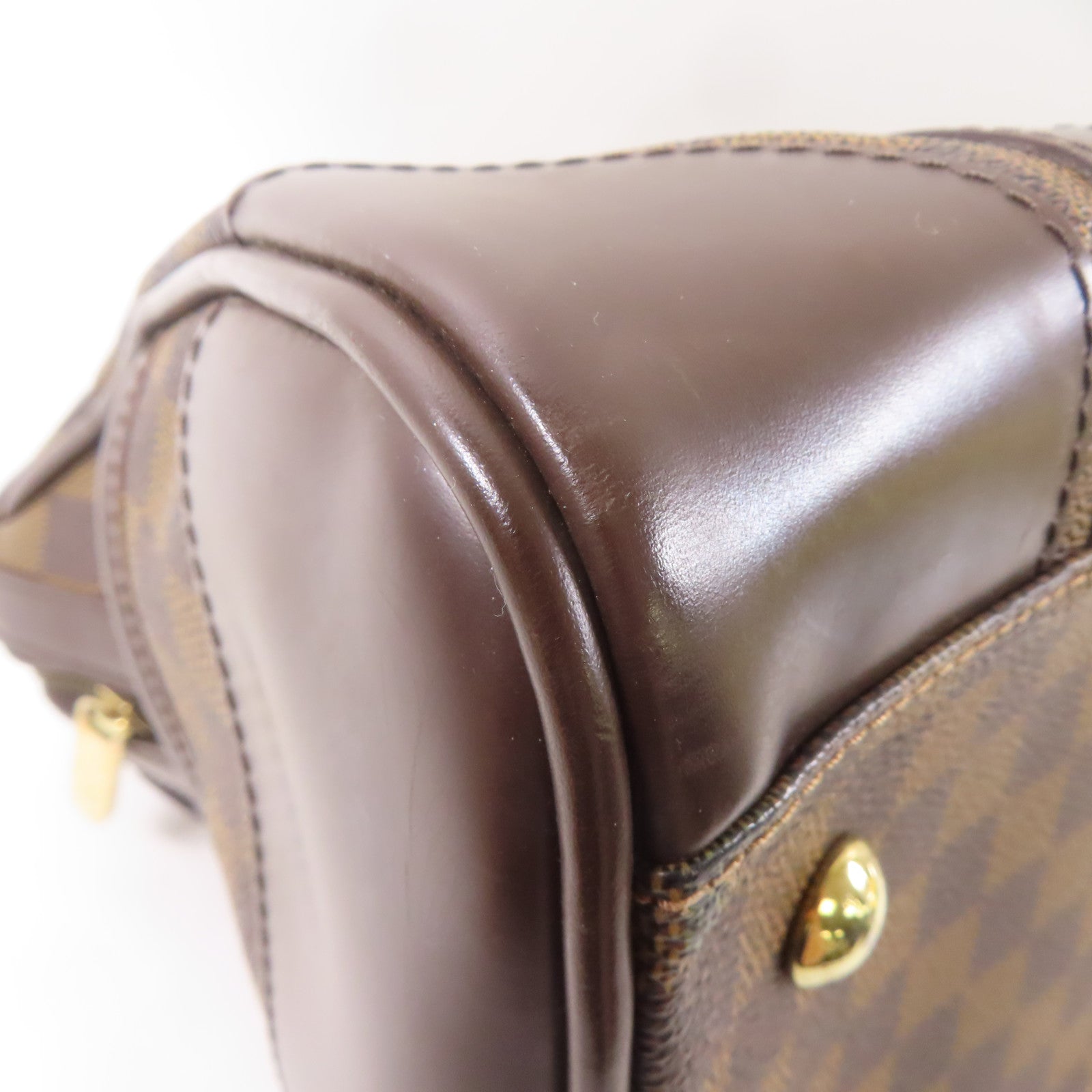 LOUIS VUITTON LV GHW Berkeley Handbag N52000 Damier Brown