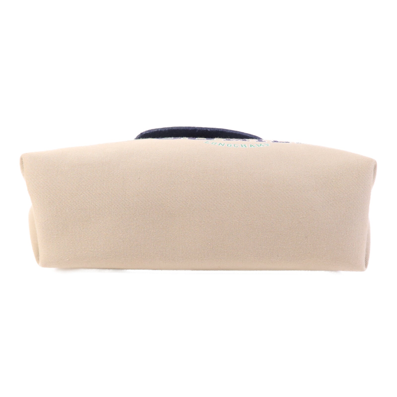 Longchamp 帆布Le Pliage Xtra XS Pouch銀扣手挽肩背兩用袋
