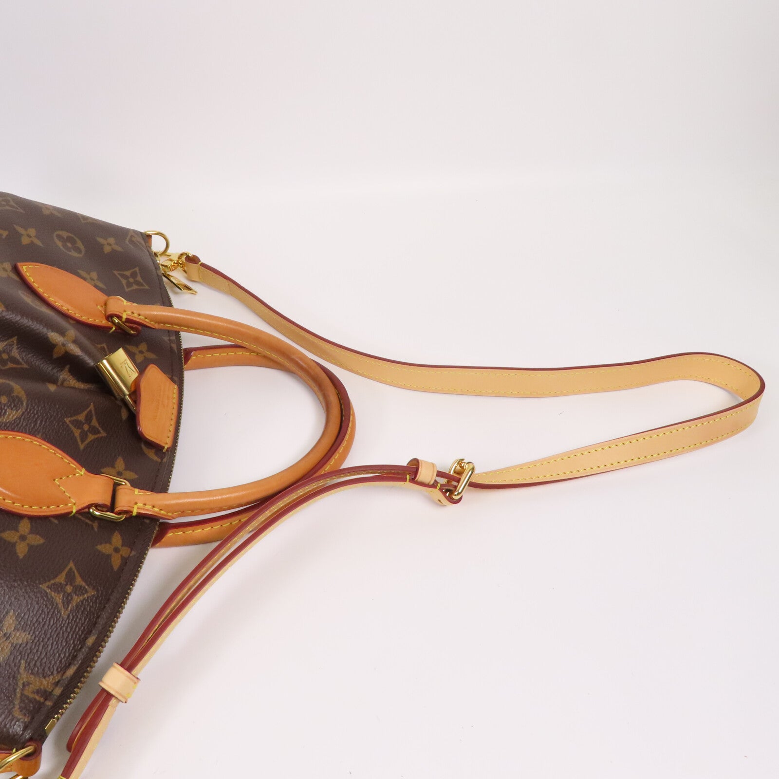 LOUIS VUITTON Monogram Boetie金扣手挽肩背兩用袋