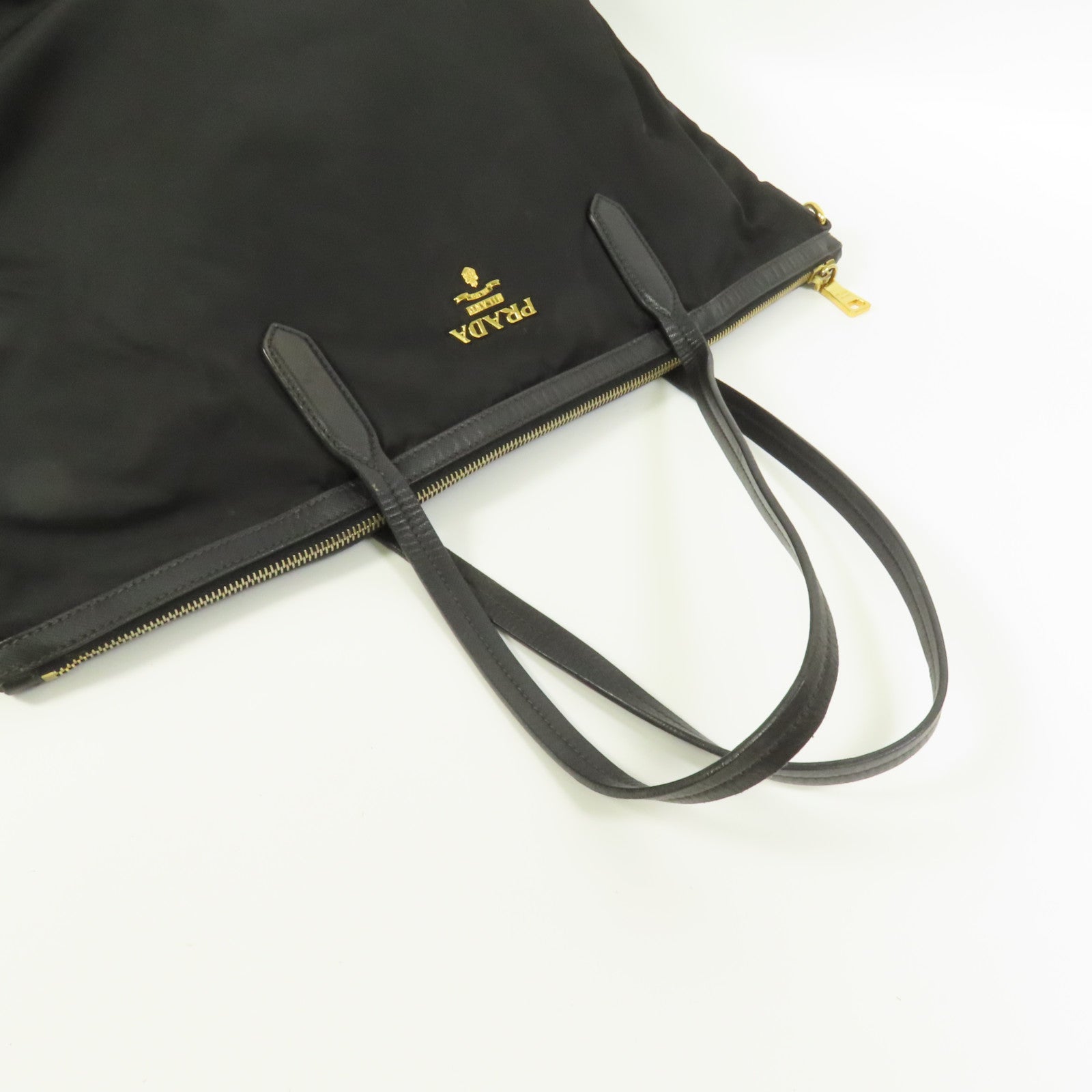 PRADA 尼龍Shoulder Bag金扣肩背袋
