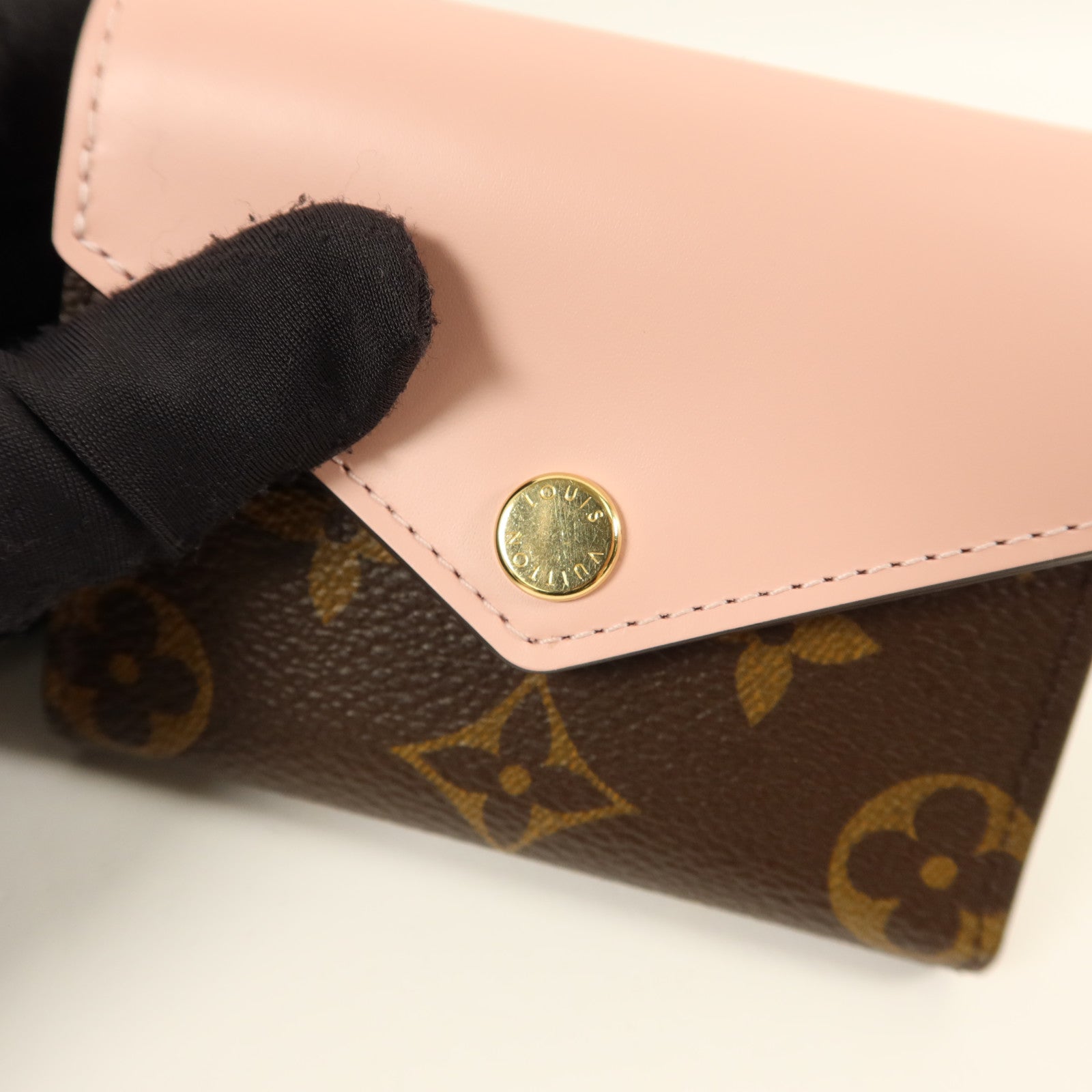 LOUIS VUITTON Monogram Zoe Wallet金扣錢包