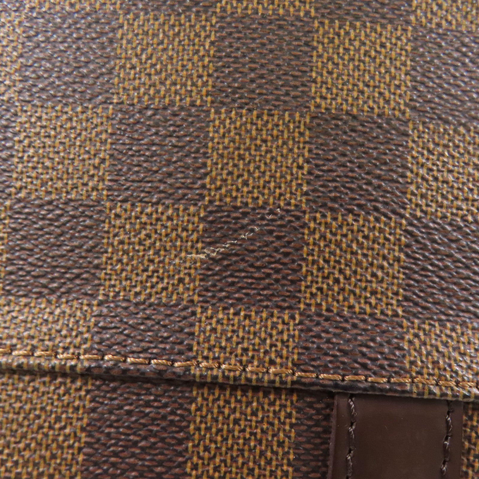 LOUIS VUITTON LV GHW Berkeley Handbag N52000 Damier Brown
