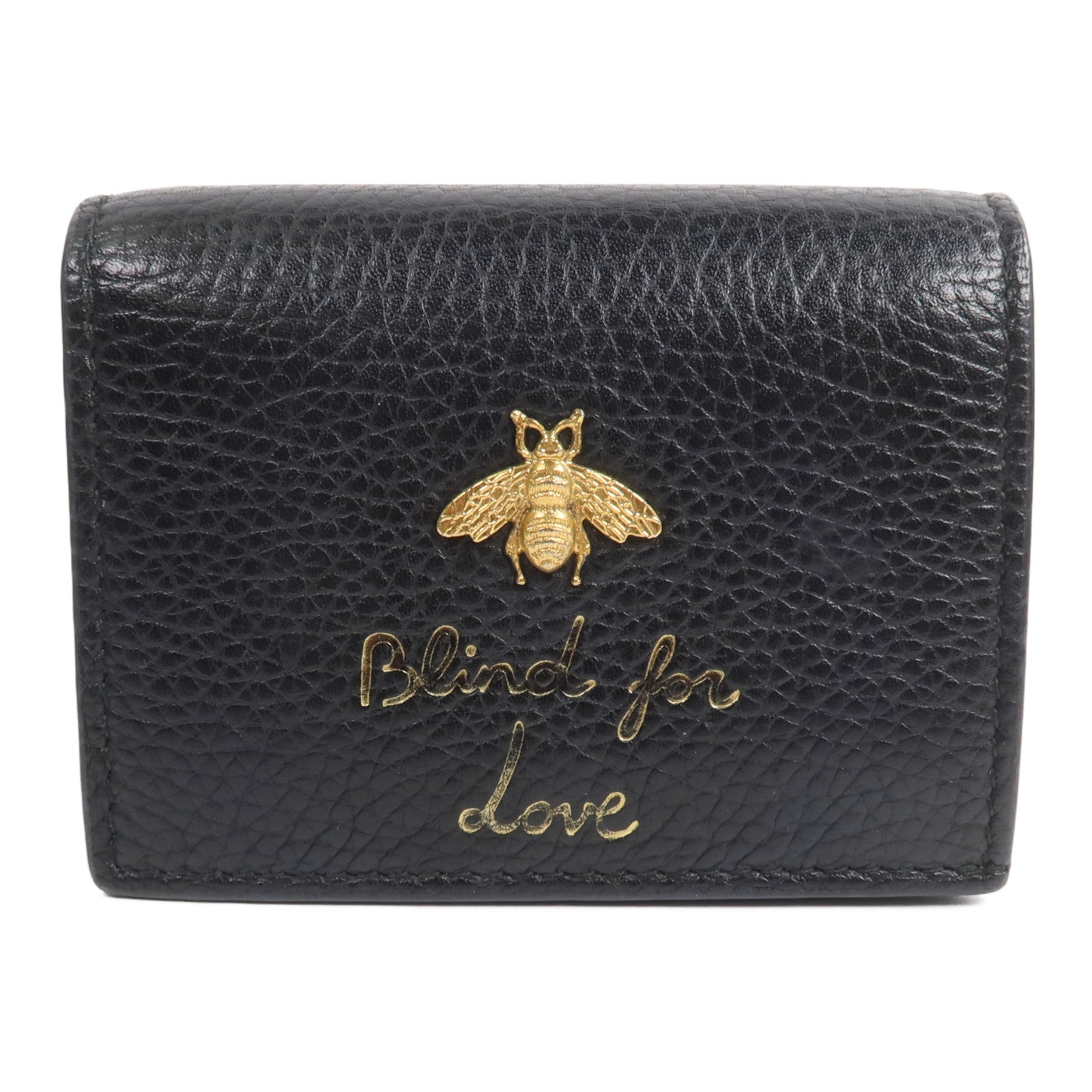 GUCCI 【激減優惠】牛皮皮革Animalier錢包