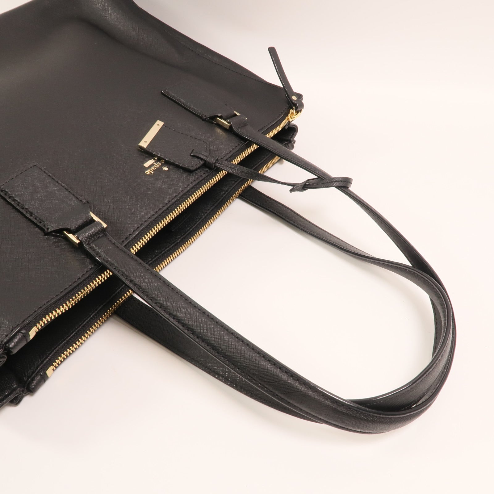 Kate Spade 帆布Tote Bag金扣手挽袋