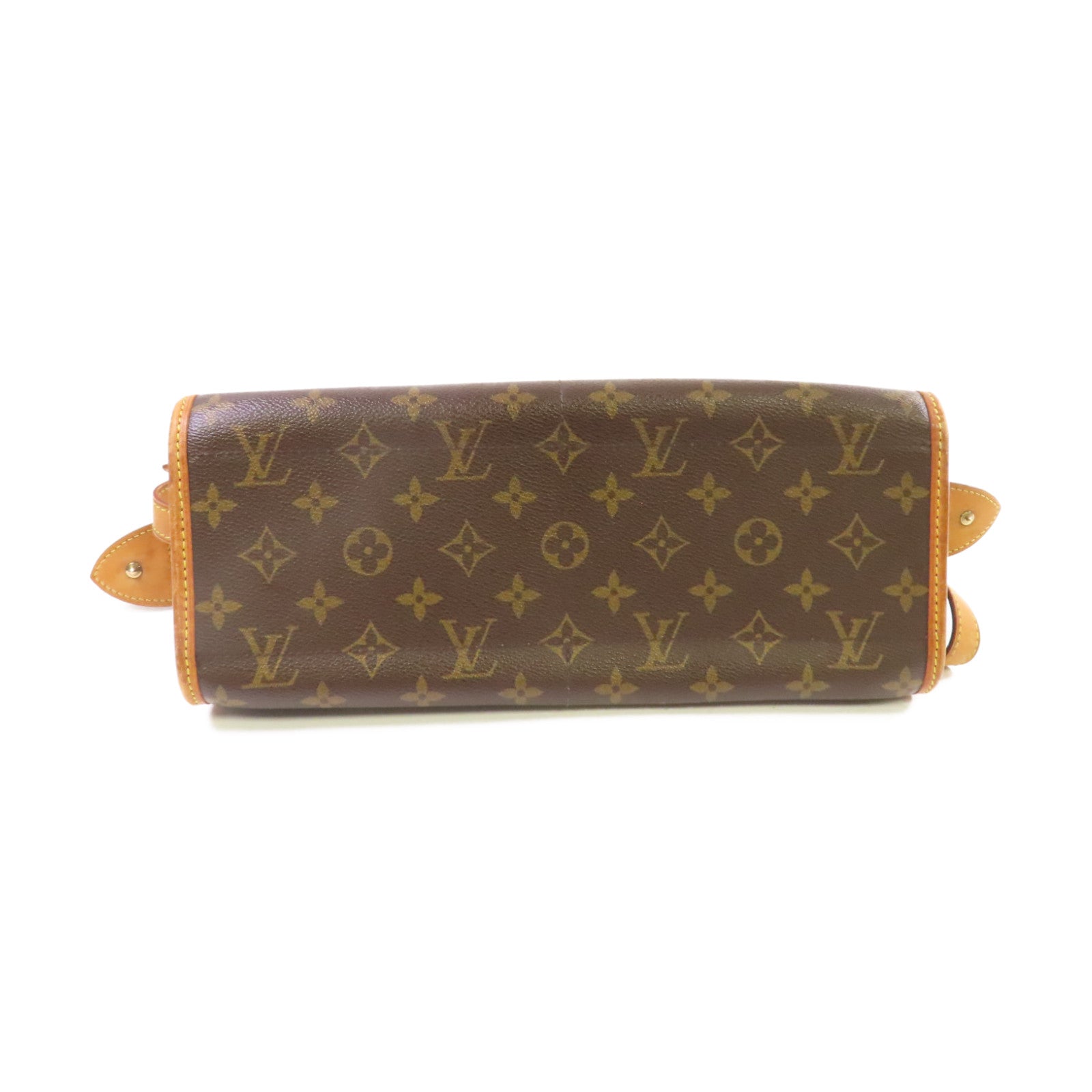LOUIS VUITTON Monogram Popincourt Long Shoulder Bag金扣肩背袋啡色