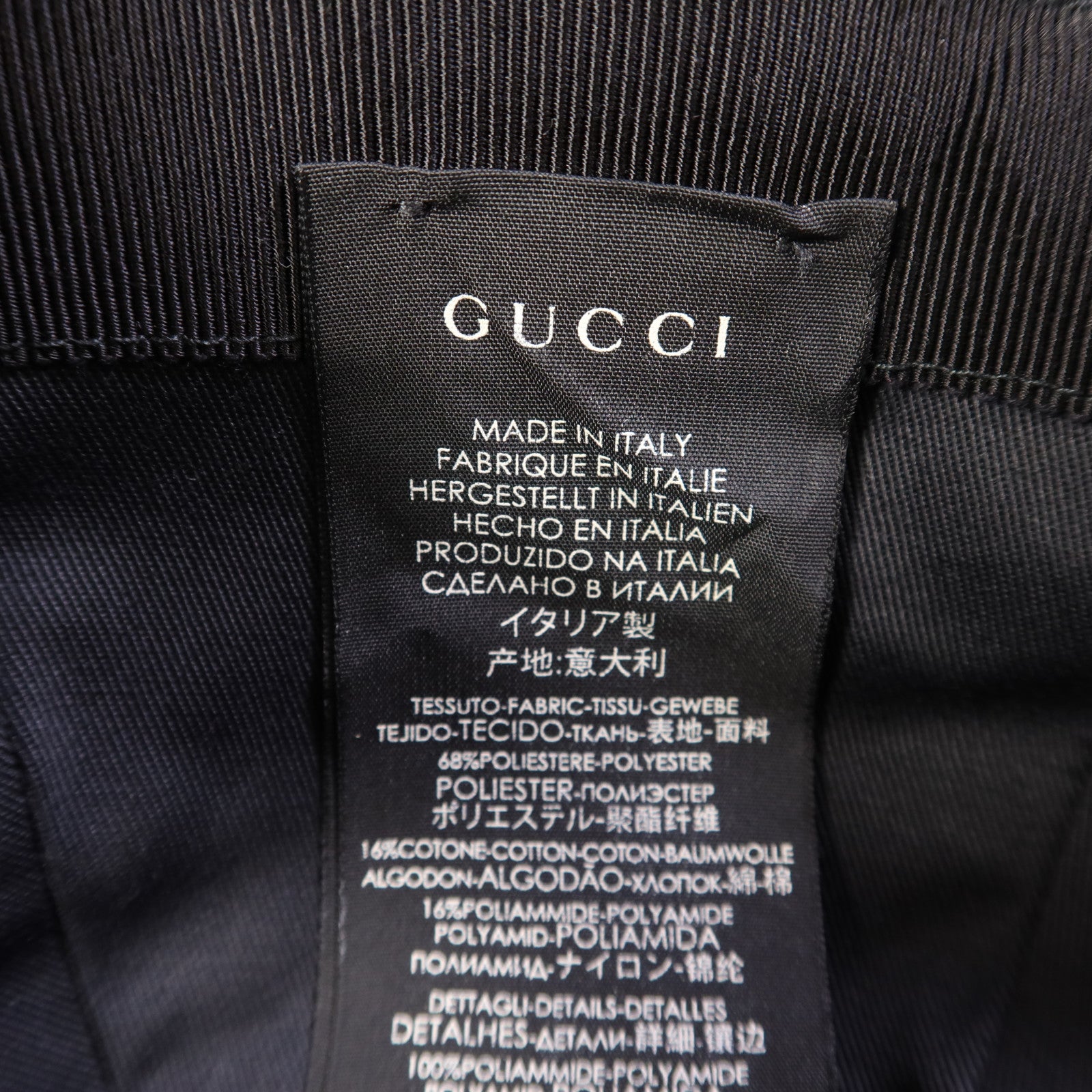 GUCCI 布料Hat帽子