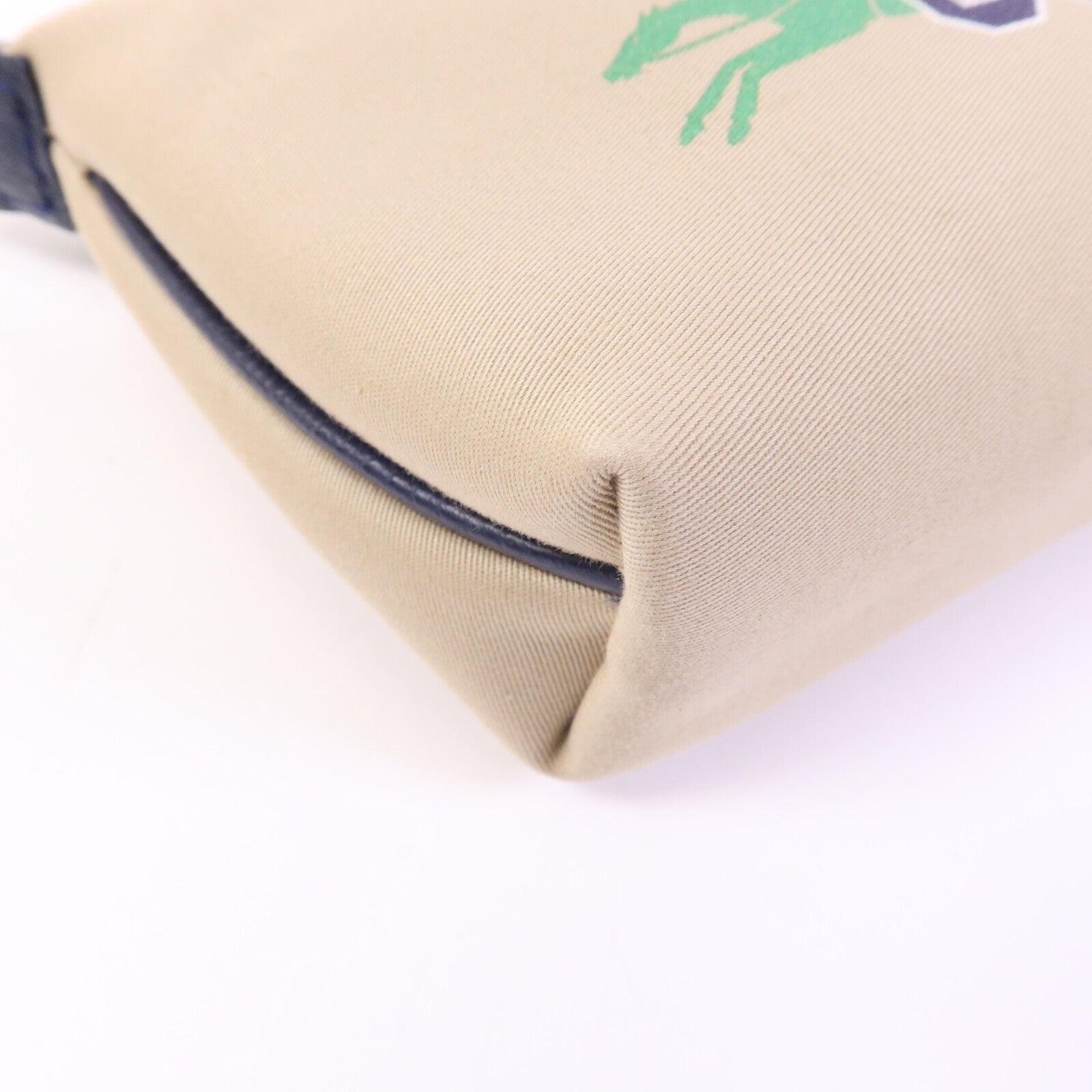 Longchamp 帆布Le Pliage Xtra XS Pouch銀扣手挽肩背兩用袋