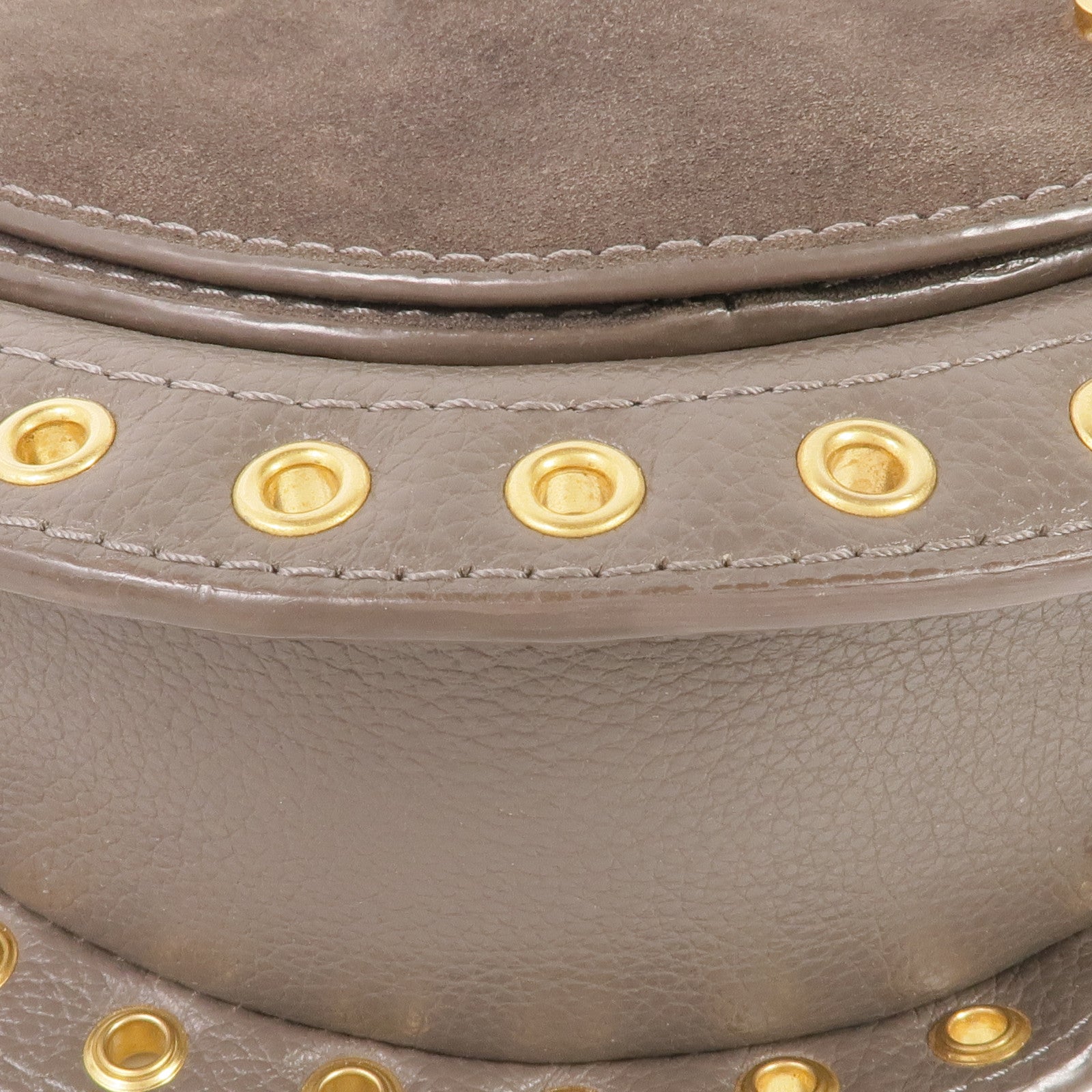 SEE BY CHLOE 麂皮皮革/牛皮皮革Shoulder Bag金扣肩背袋