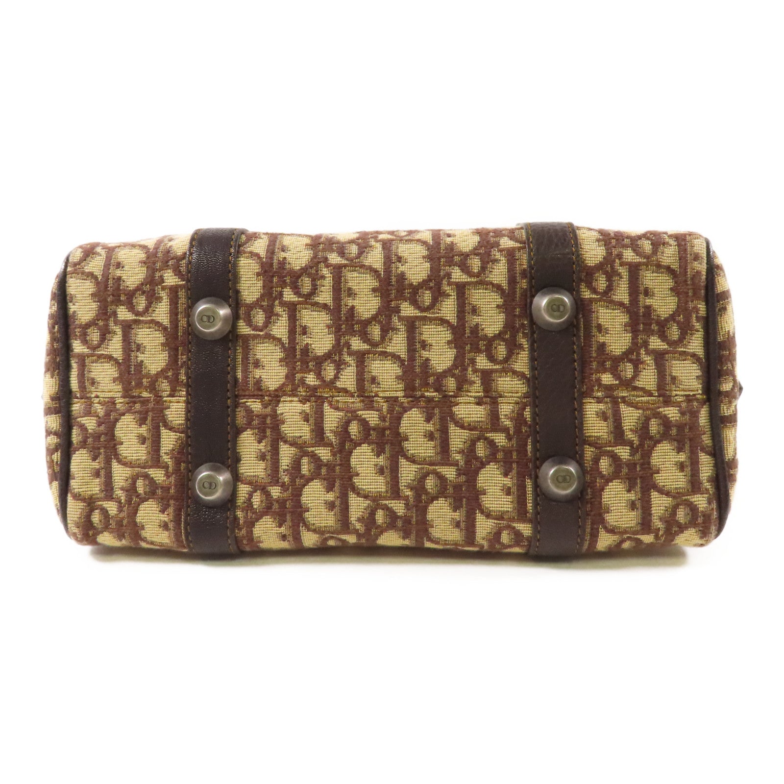 Dior CD Handbag Canvas Brown