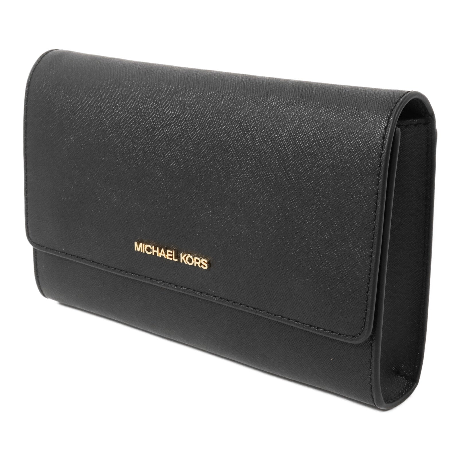 Michael Kors Saffiano皮革Pouch Shoulder鏈帶肩背袋