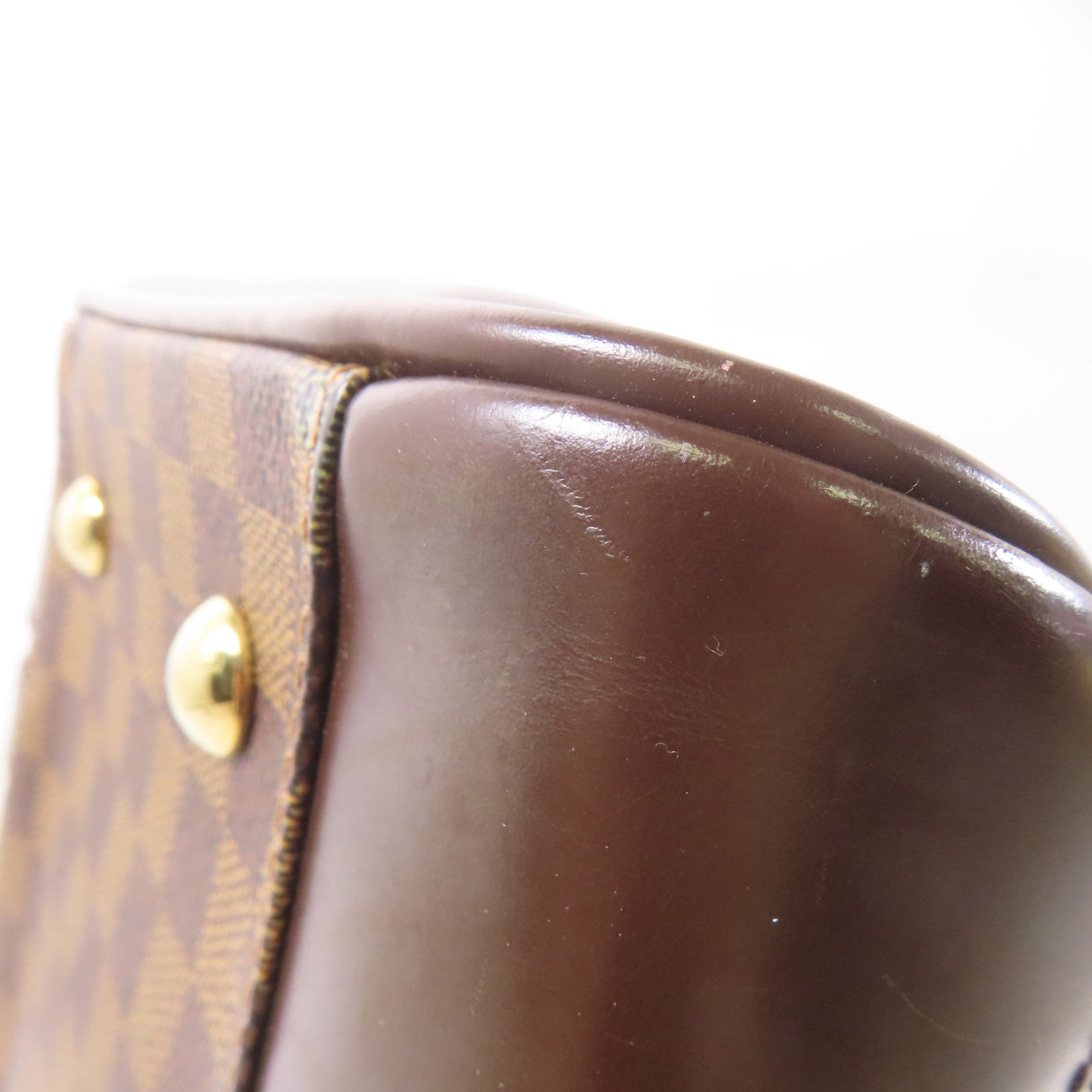 LOUIS VUITTON LV GHW Berkeley Handbag N52000 Damier Brown