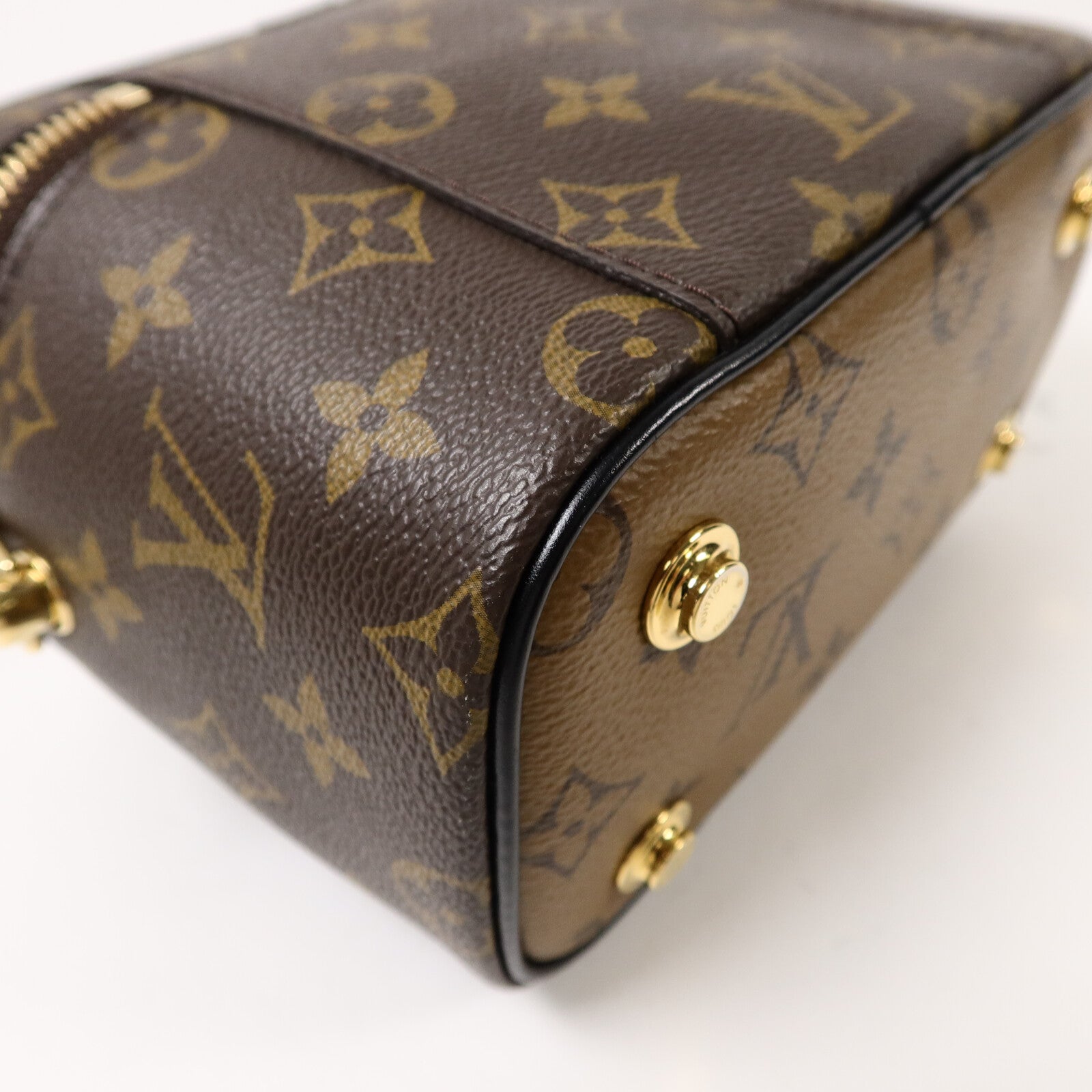 LOUIS VUITTON Monogram Reverse Vanity PM手挽肩背兩用袋