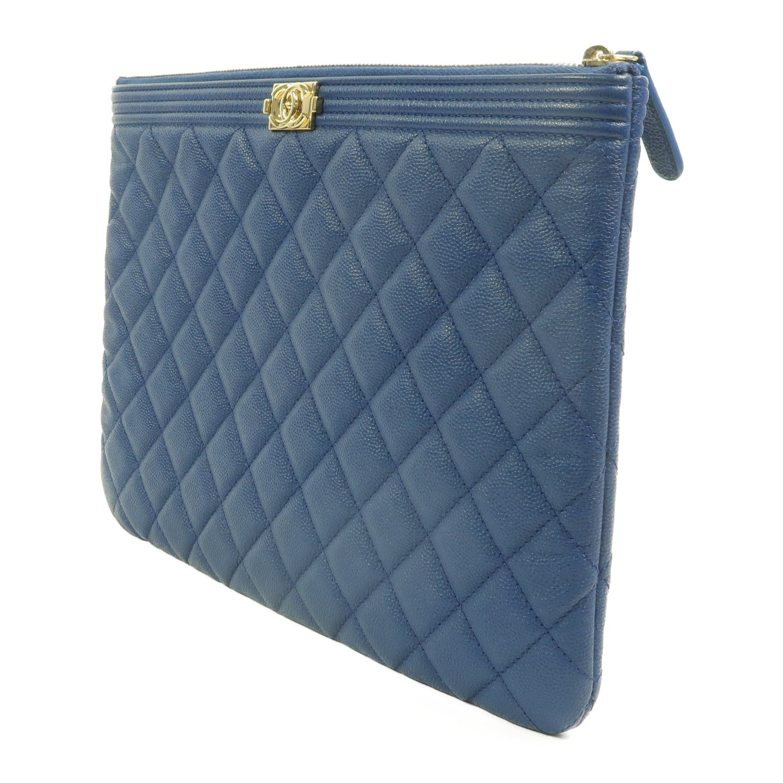 CHANEL 牛皮皮革Boy Chanel Clutch Bag手拿包