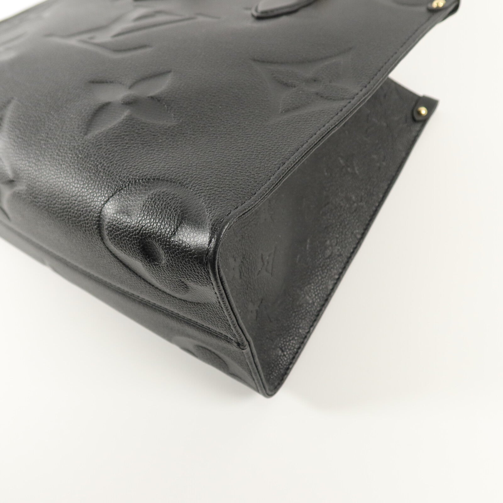 LOUIS VUITTON Monogram Empreinte On The Go MM手挽肩背兩用袋