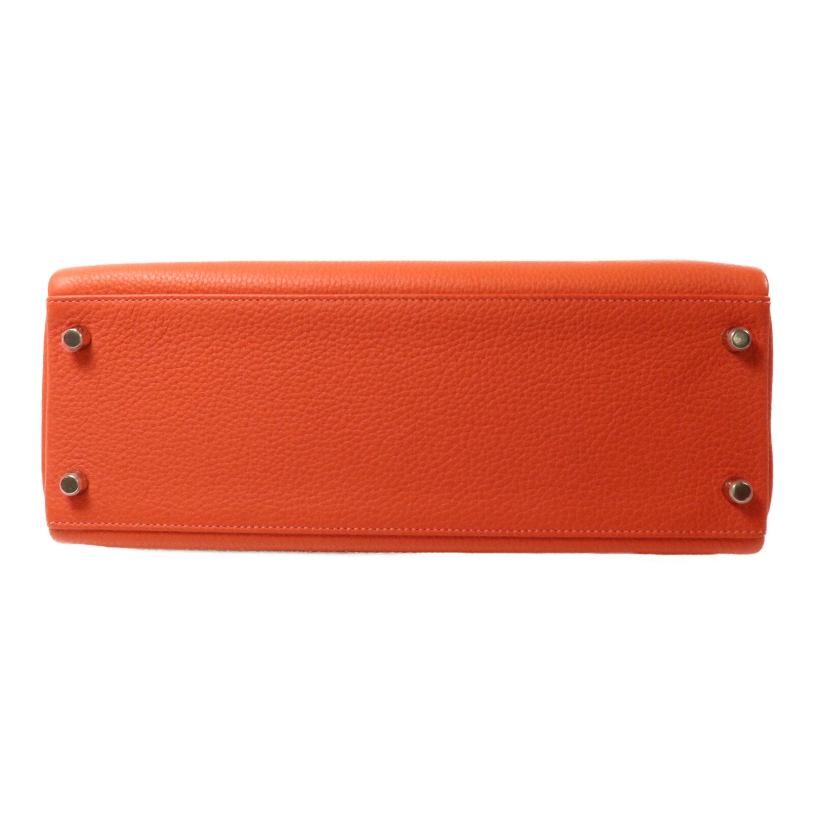 HERMES Clemence皮革Kelly 32手挽肩背兩用袋Rouge Pivoine