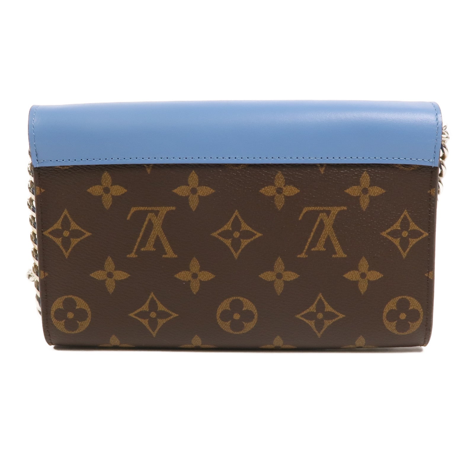 LOUIS VUITTON Monogram Tribal Mask Chain Wallet鏈帶肩背袋