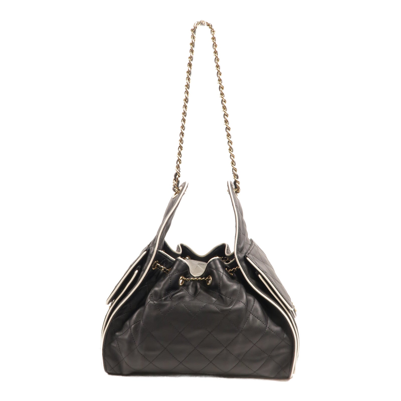 CHANEL 牛皮皮革Chanel 25 Small鏈帶肩背袋