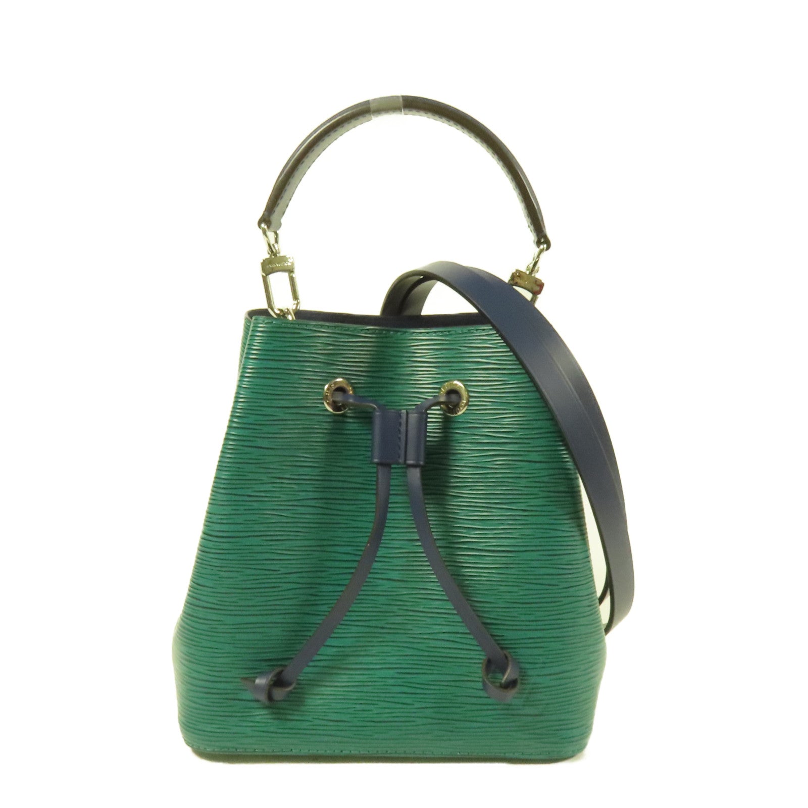 LOUIS VUITTON Epi Neo Noe BB銀扣手挽肩背兩用袋