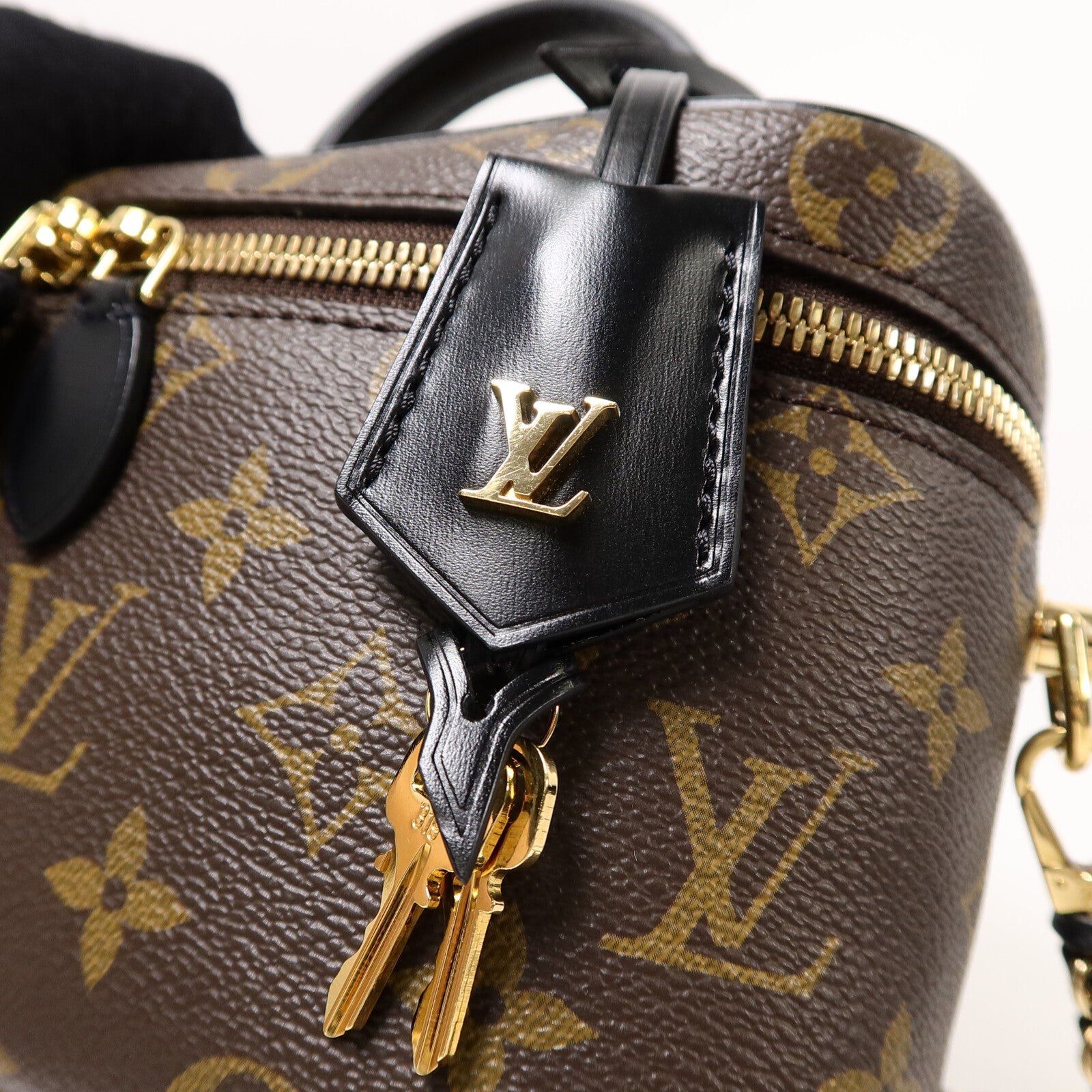 LOUIS VUITTON Monogram Reverse Vanity PM手挽肩背兩用袋