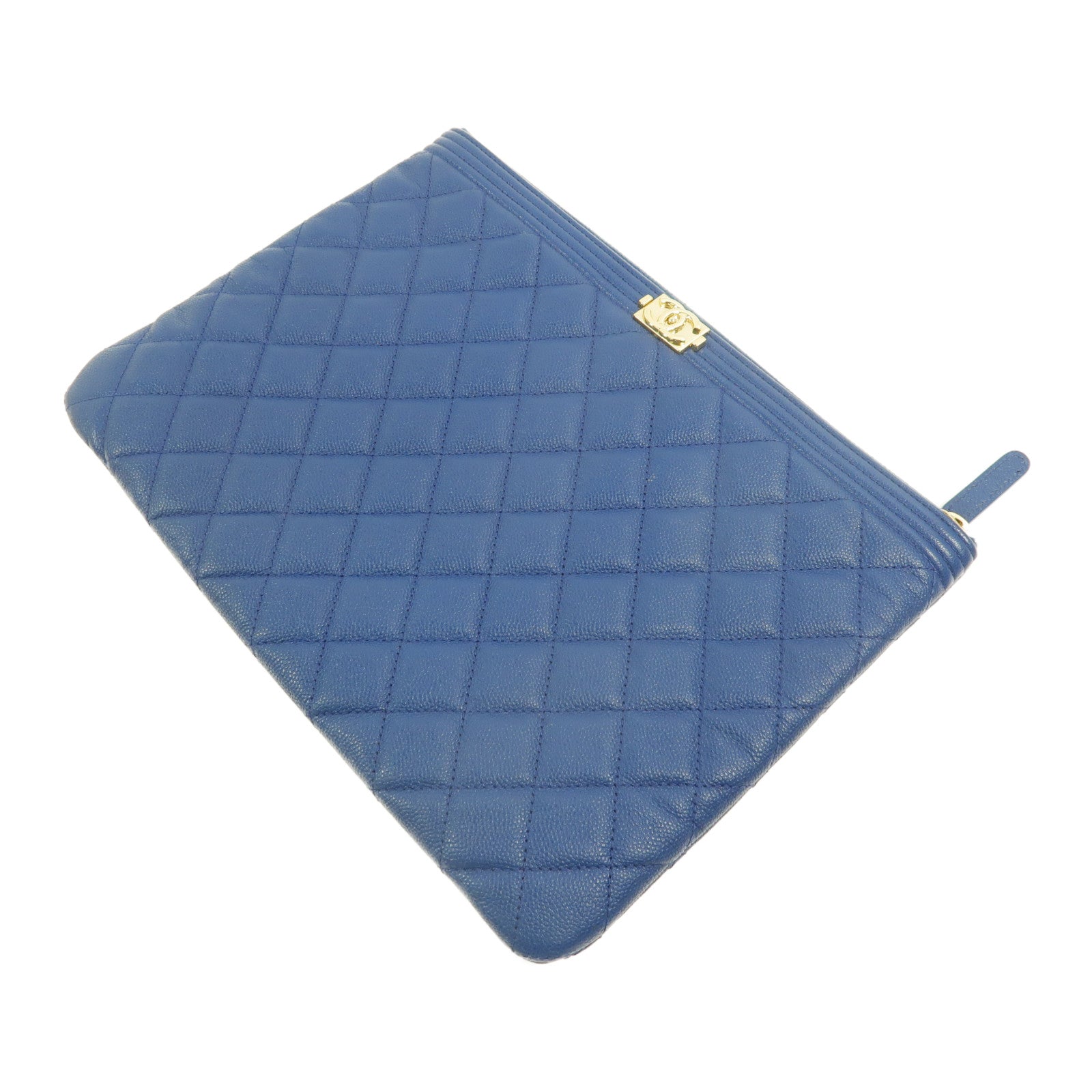 CHANEL 牛皮皮革Boy Chanel Clutch Bag手拿包