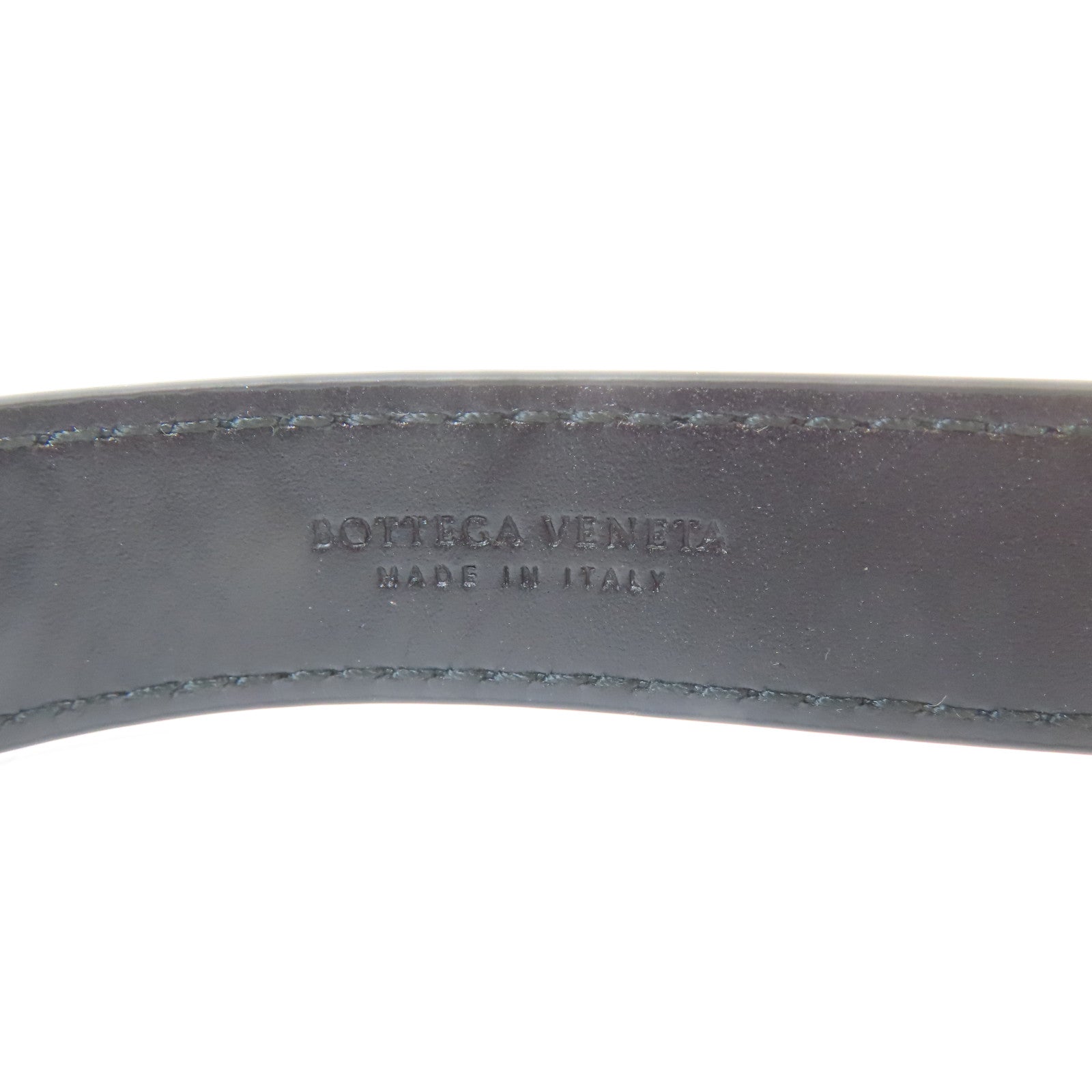 BOTTEGA VENETA 牛皮皮革Belt皮帶黑色