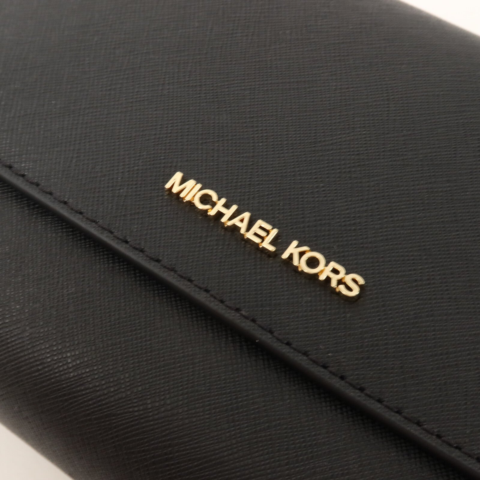 Michael Kors Saffiano皮革Pouch Shoulder鏈帶肩背袋
